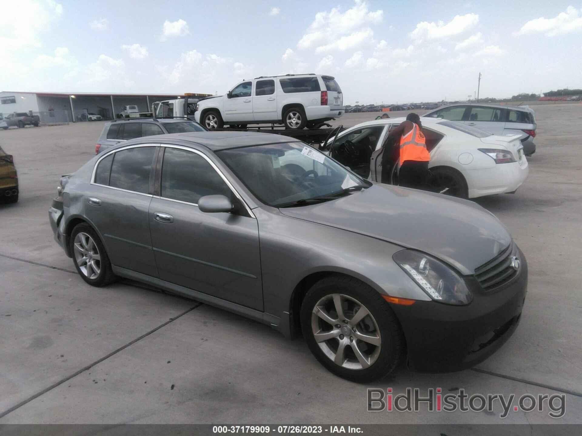 Photo JNKCV51E96M508523 - INFINITI G35 SEDAN 2006