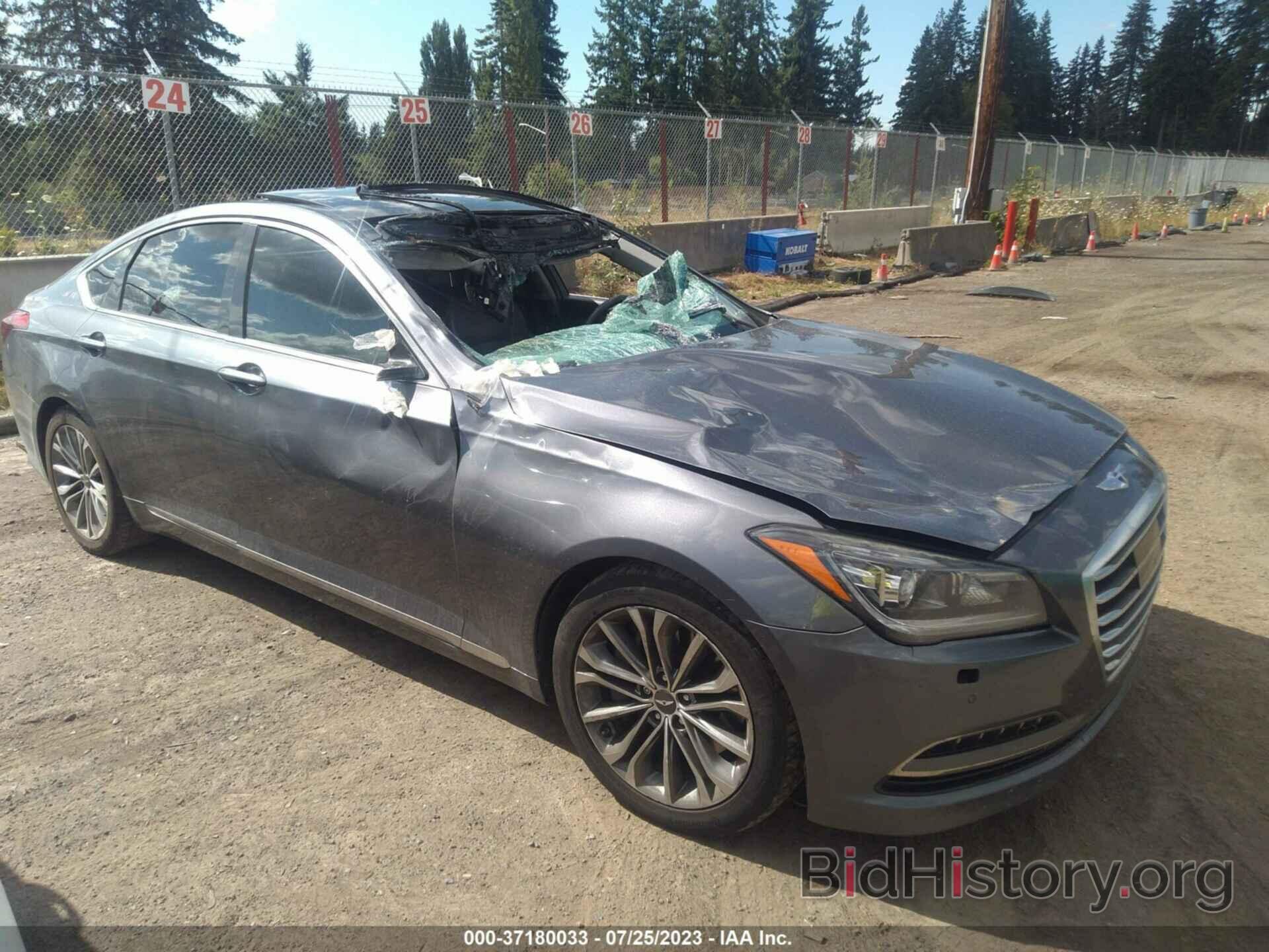 Photo KMHGN4JEXFU023039 - HYUNDAI GENESIS 2015