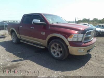 2012 RAM 1500 Laramie Longhorn Edition, maroon — VIN 1C6RD7PT4CS150844, IAAI