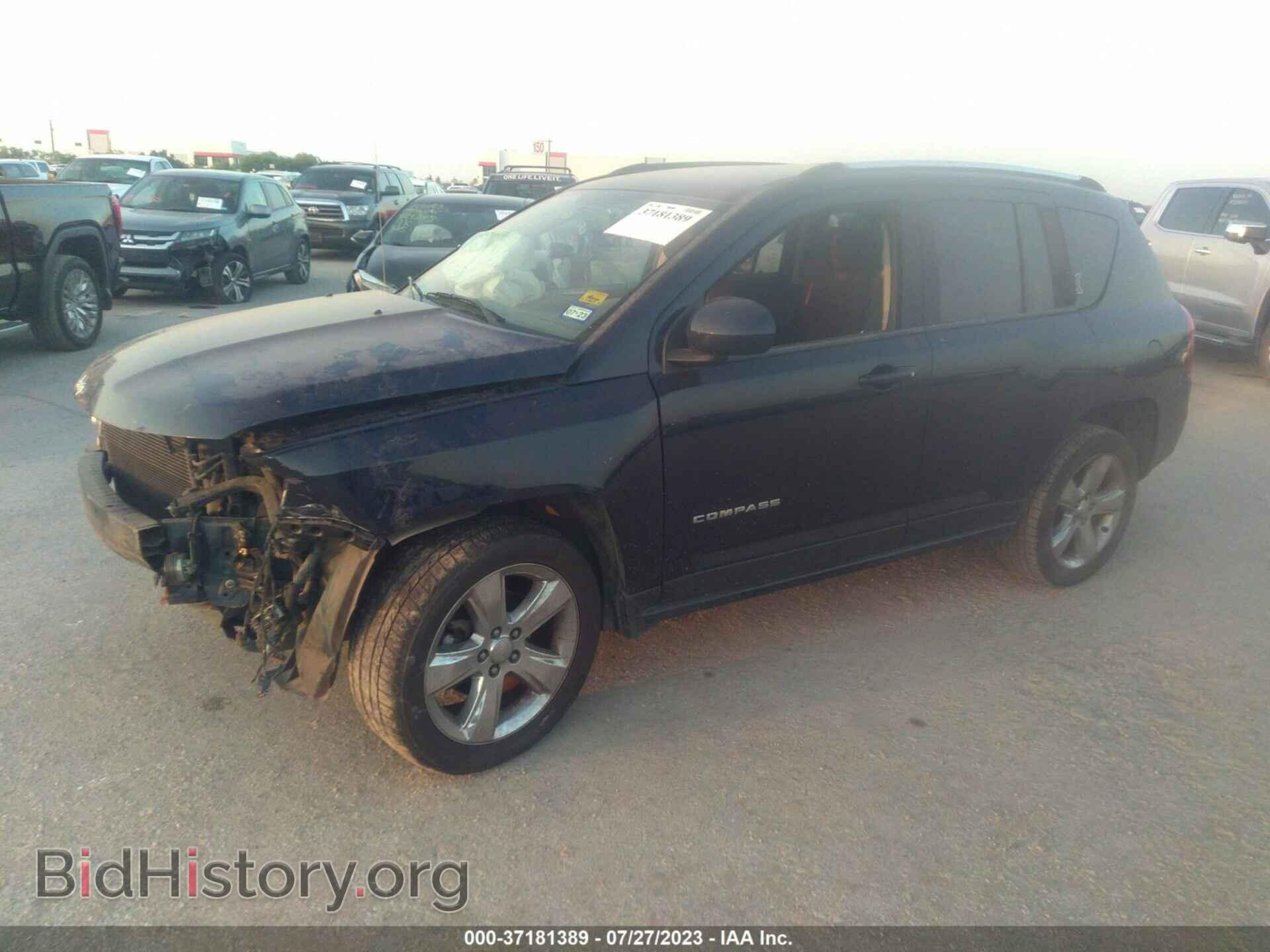 2014 JEEP COMPASS - VIN: 1C4NJCCB6ED510130 - Фото 2