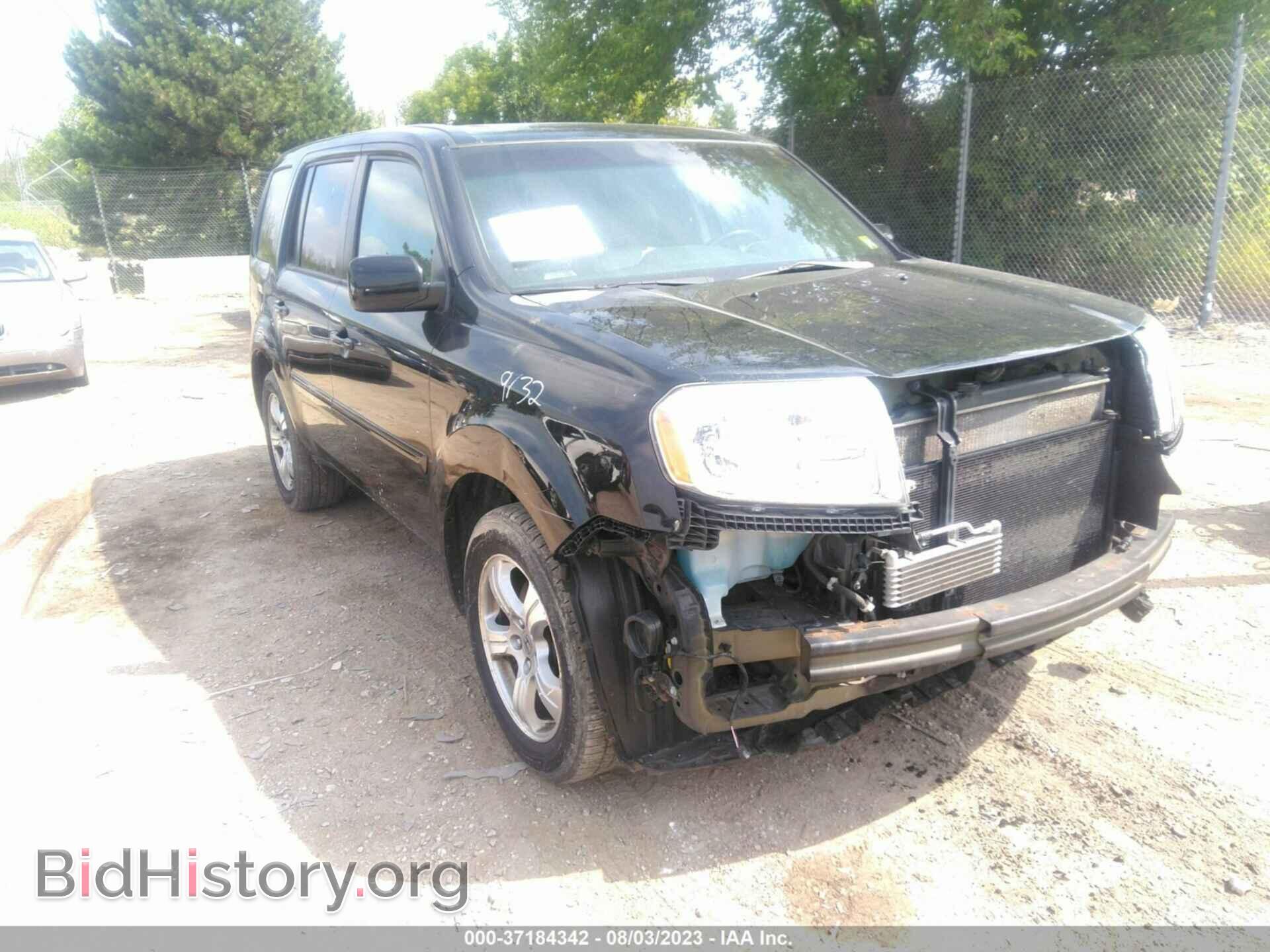 Фотография 5FNYF4H67CB023363 - HONDA PILOT 2012
