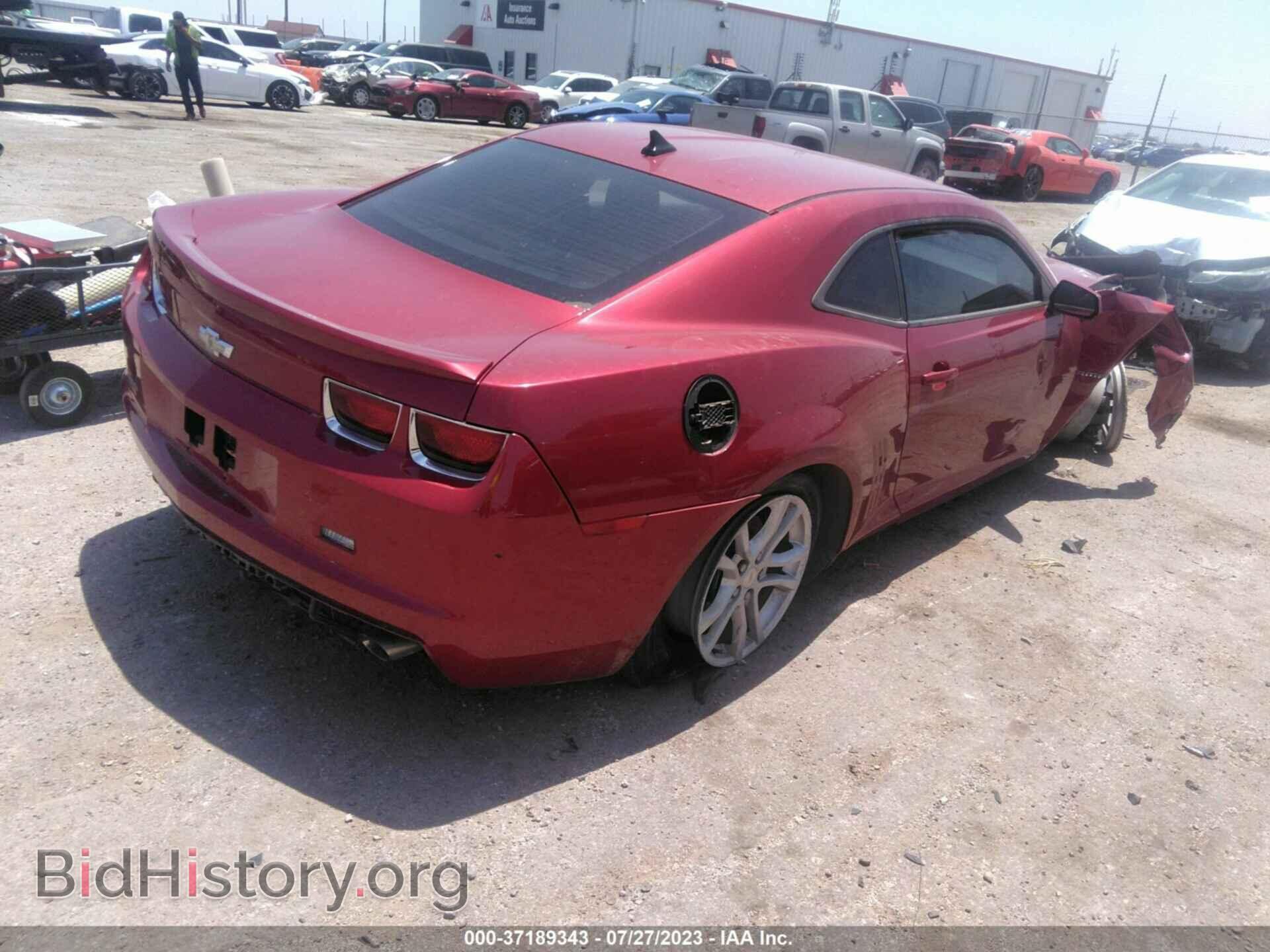 2013 CHEVROLET CAMARO - VIN: 2G1FB1E30D9185572 - Фото 4