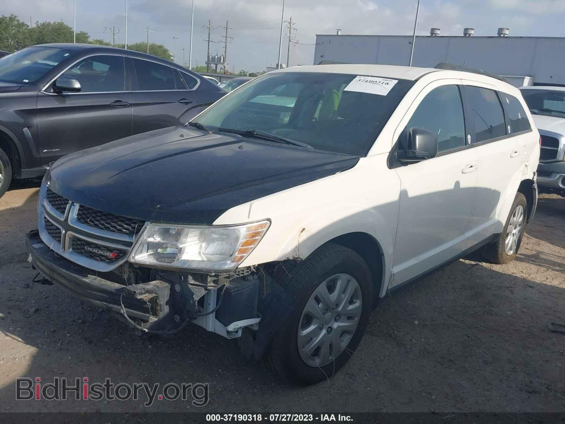 2018 DODGE JOURNEY - VIN: 3C4PDCAB4JT296004 - Фото 2