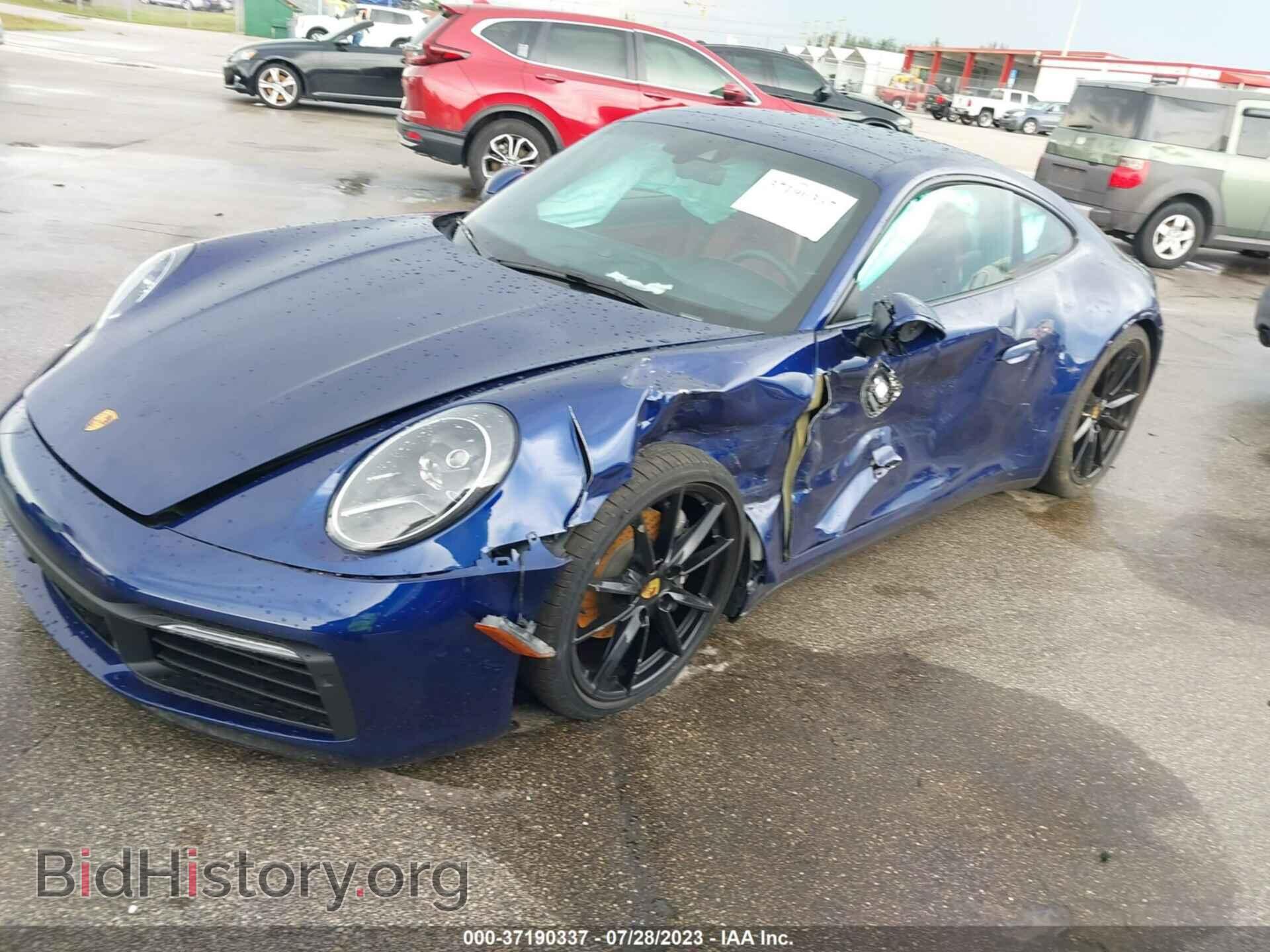 2022 PORSCHE 911 - VIN: WP0AA2A97NS206101 - Фото 2