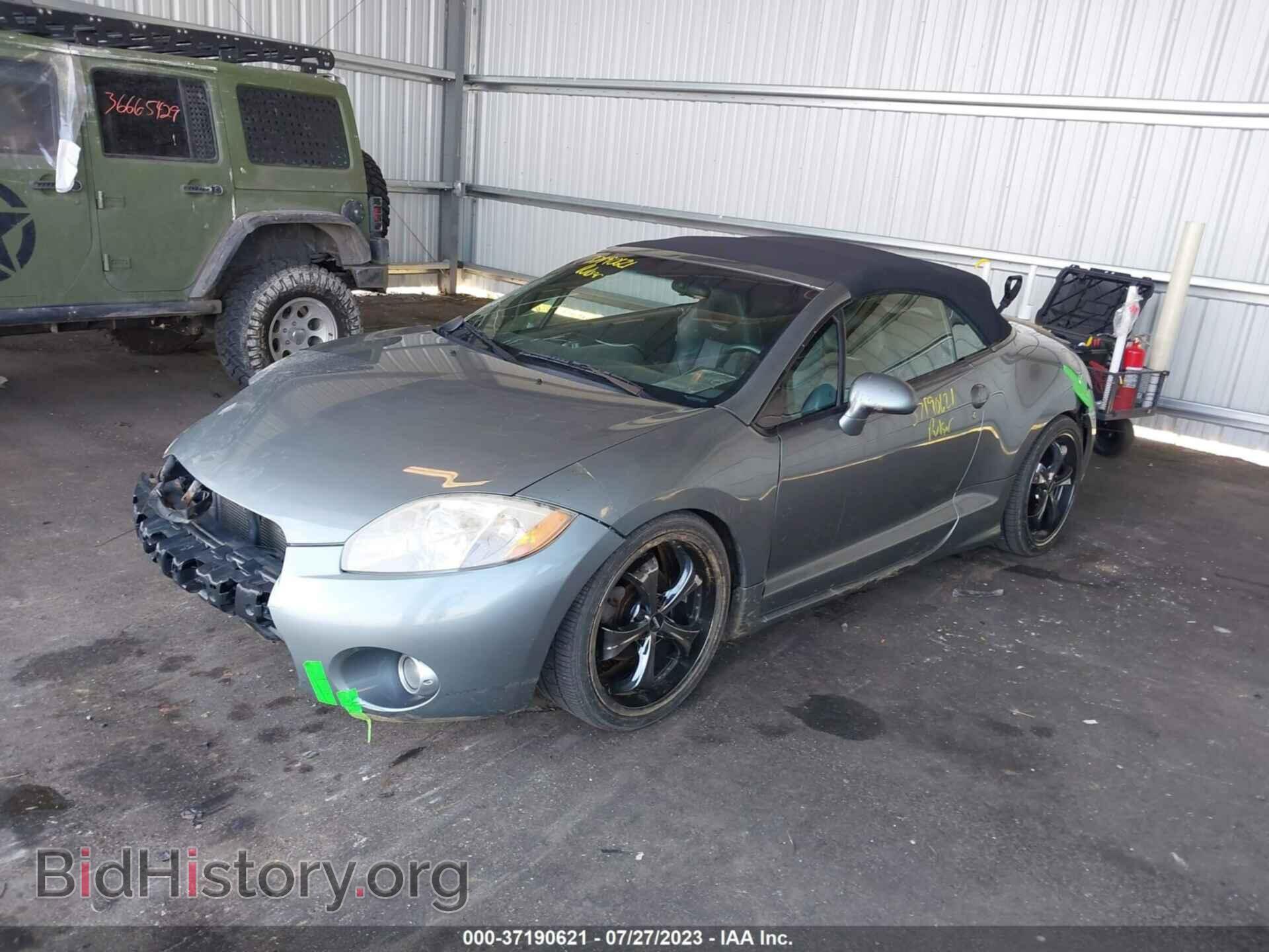 2008 MITSUBISHI ECLIPSE SPYDER - VIN: 4A3AL35T88E001389 - Фото 2