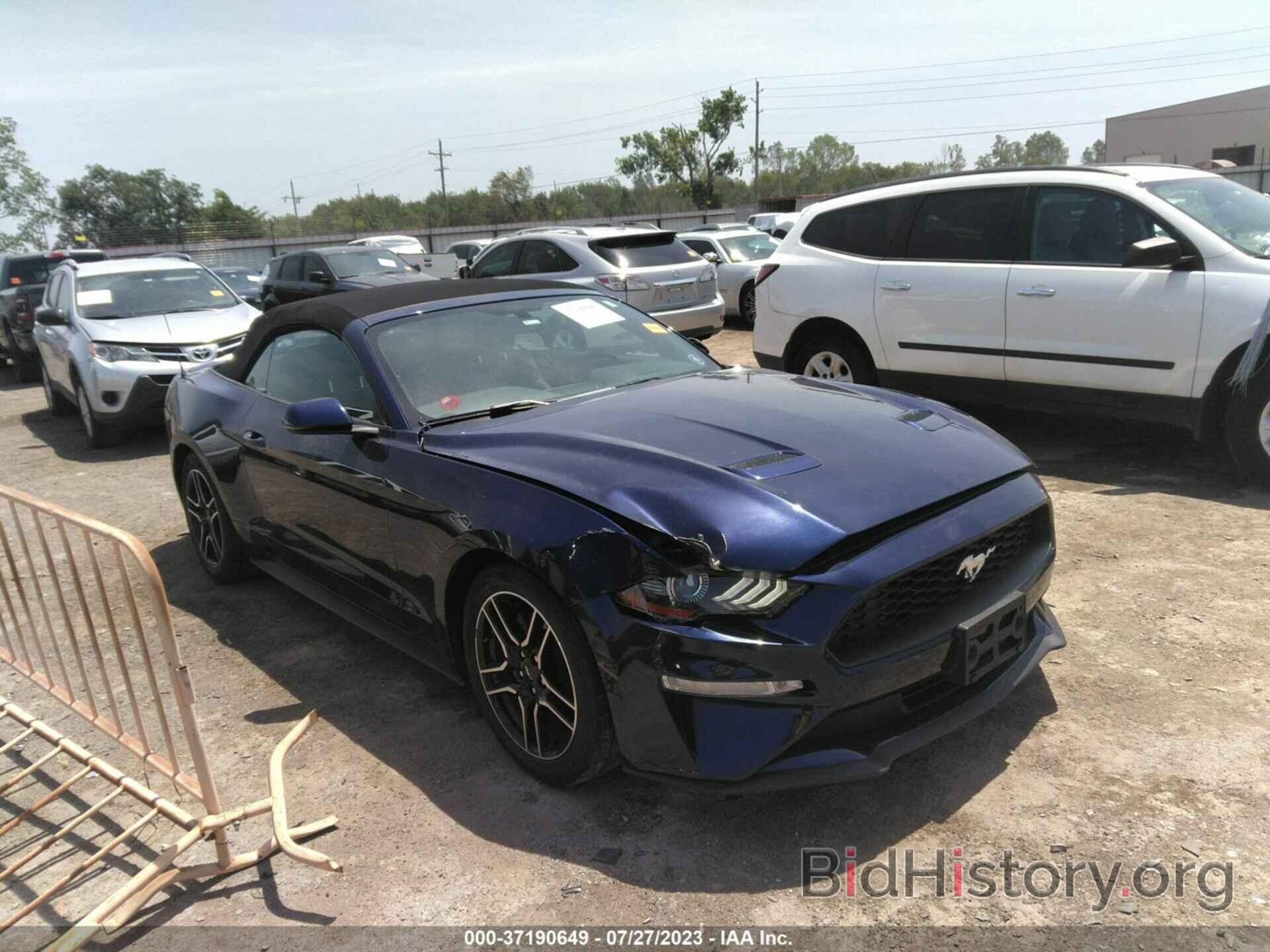 Photo 1FATP8UH2K5158696 - FORD MUSTANG 2019