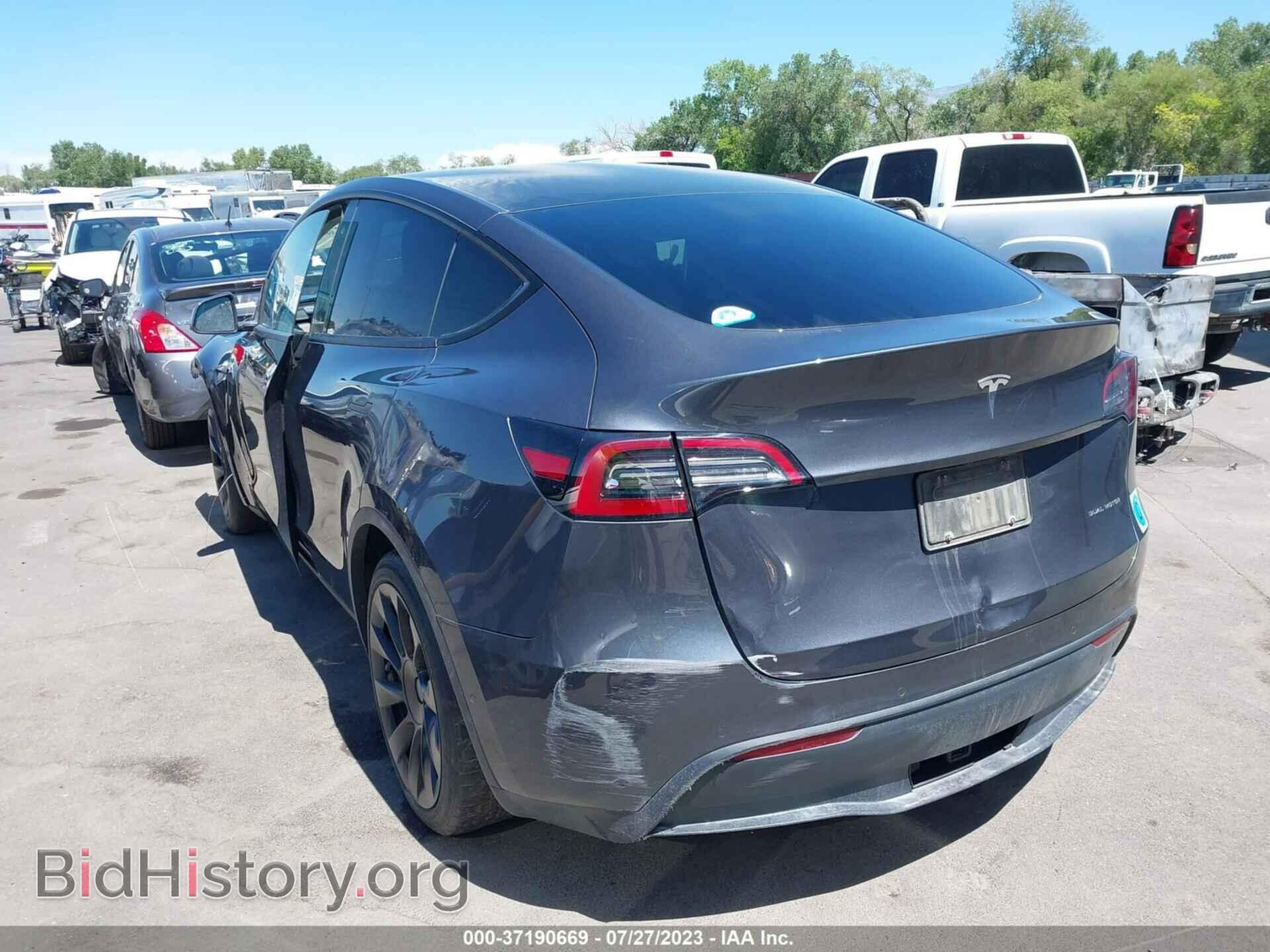 2021 TESLA MODEL Y - VIN: 5YJYGAEE2MF192537 - Фото 3