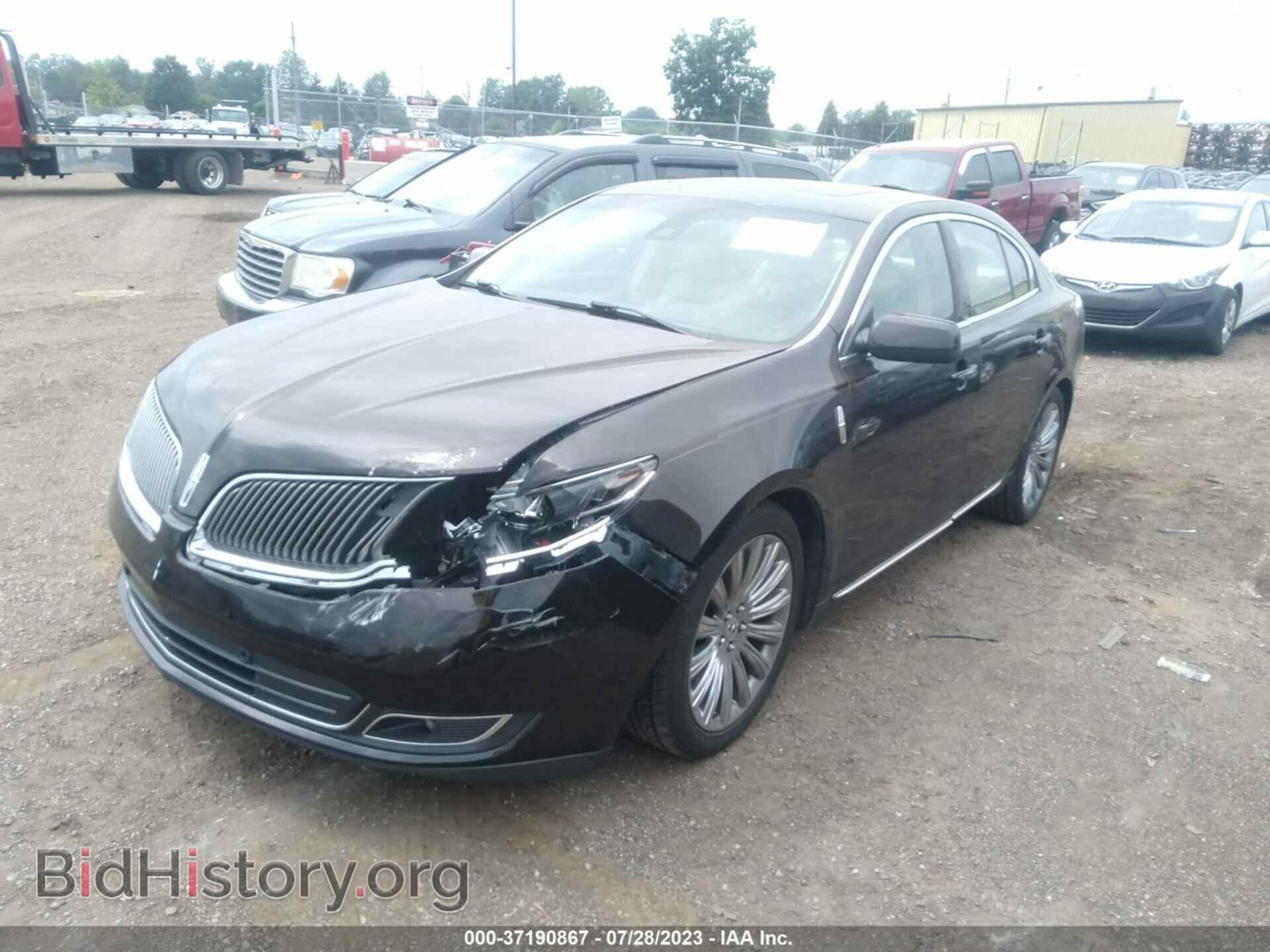 2014 LINCOLN MKS - VIN: 1LNHL9DK7EG604892 - Фото 2