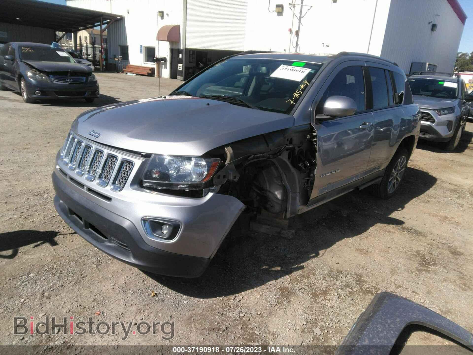 2016 JEEP COMPASS - VIN: 1C4NJCEA7GD547968 - Фото 2