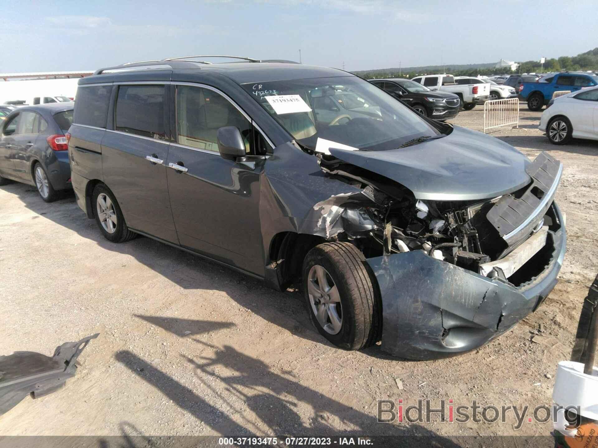 Фотография JN8AE2KP1C9045433 - NISSAN QUEST 2012