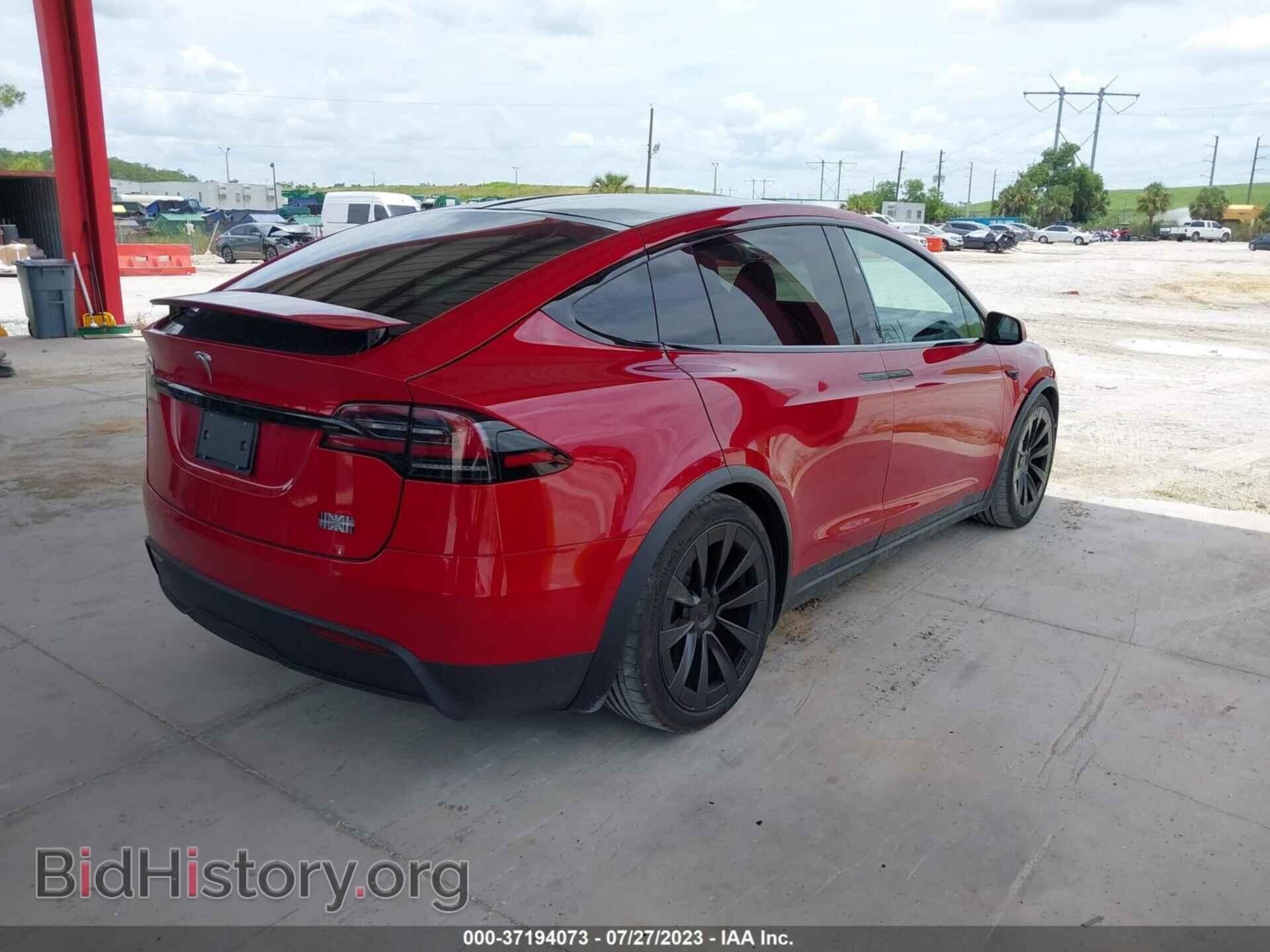 2023 TESLA MODEL X - VIN: 7SAXCBE69PF374023 - Photo 4