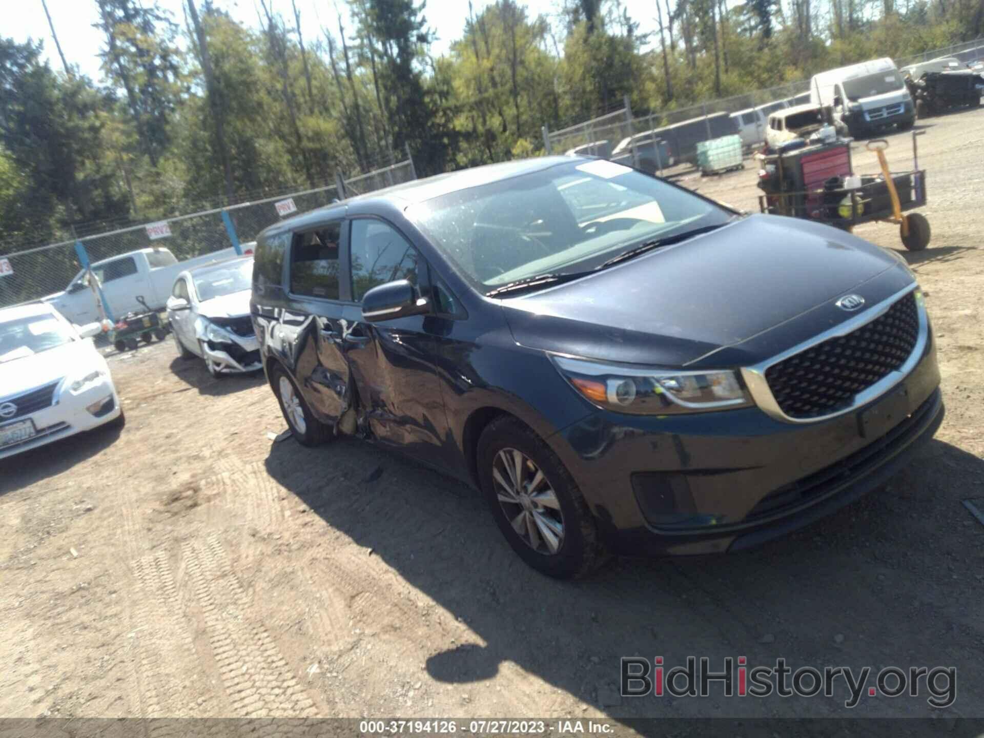 Photo KNDMB5C1XH6221689 - KIA SEDONA 2017