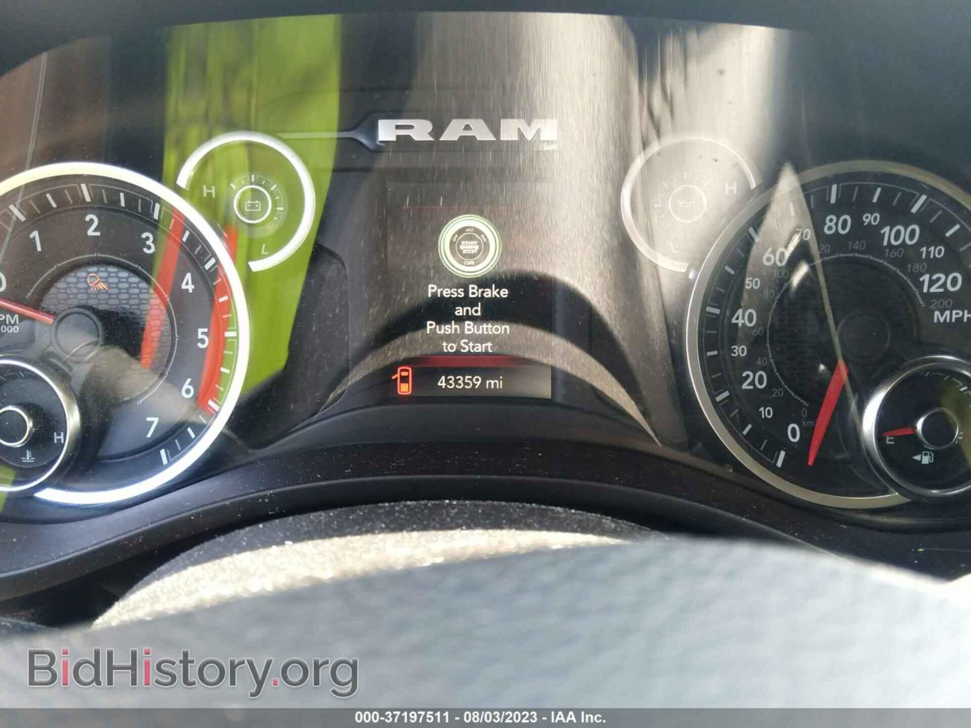 2019 RAM 1500 - VIN: 1C6RRFBG4KN776042 - Фото 7