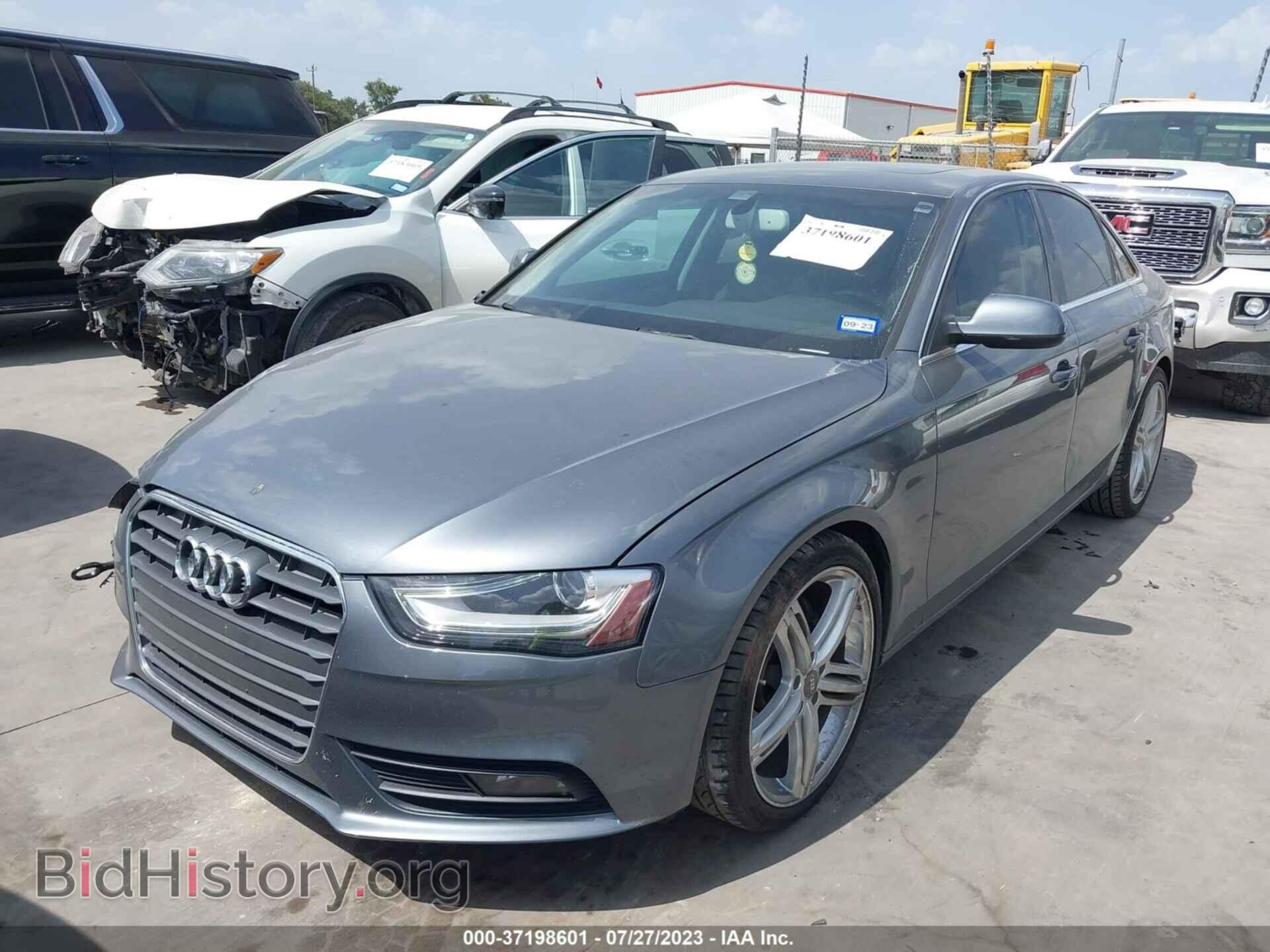 2013 AUDI A4 - VIN: WAUEFAFL2DN026259 - Фото 2