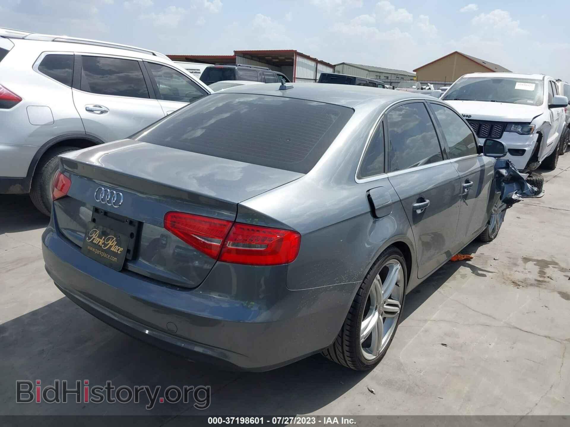 2013 AUDI A4 - VIN: WAUEFAFL2DN026259 - Фото 4
