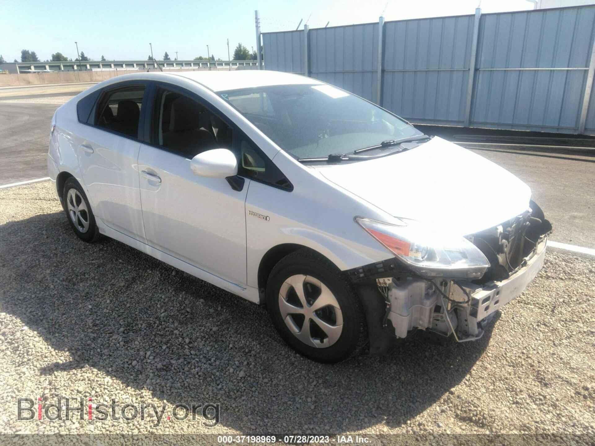 Фотография JTDKN3DU6E1745264 - TOYOTA PRIUS 2014