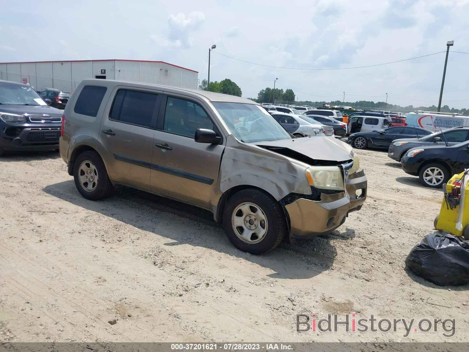 Photo 5FNYF48249B012472 - HONDA PILOT 2009