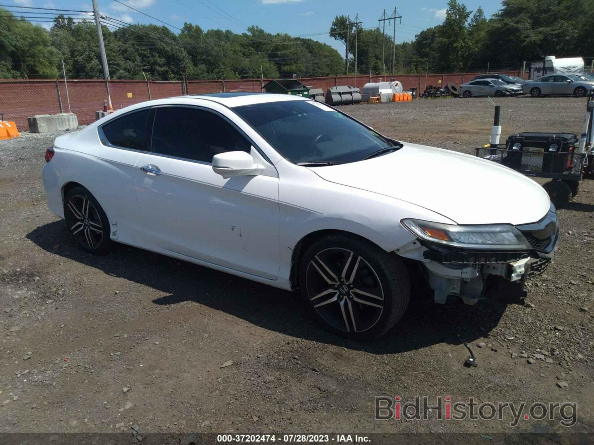 Photo 1HGCT2B08GA003277 - HONDA ACCORD COUPE 2016