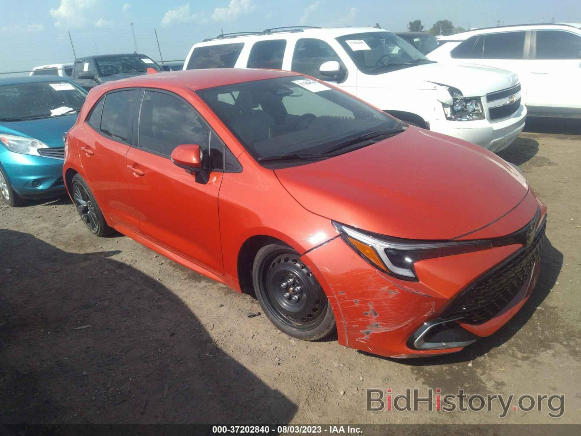 Photo JTNC4MBE4P3205536 - TOYOTA COROLLA HATCHBACK 2023