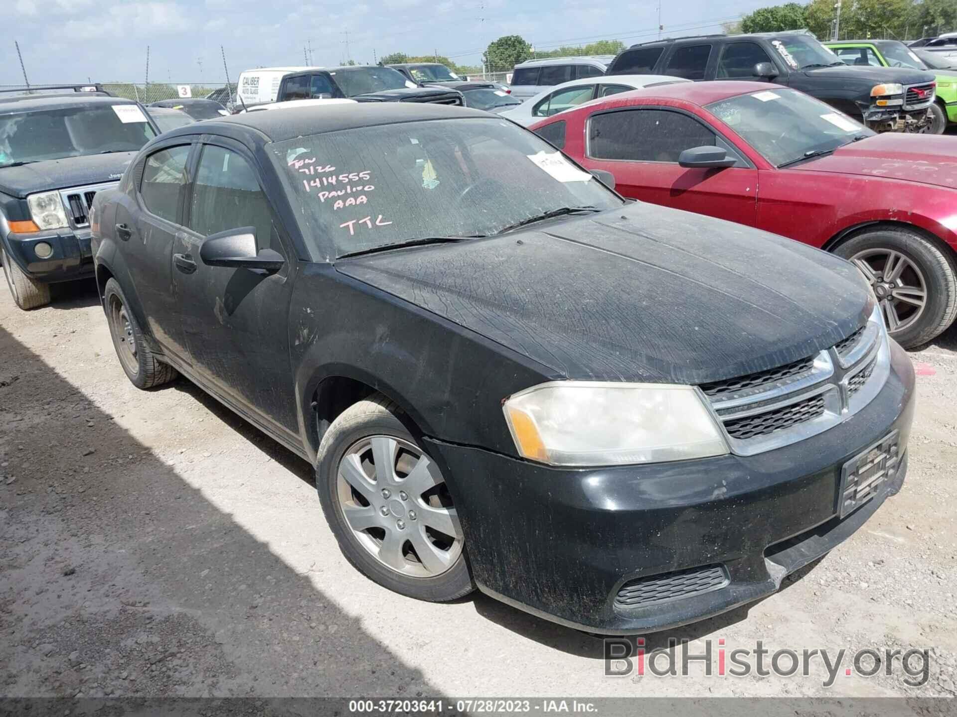 Photo 1C3CDZAB1EN220980 - DODGE AVENGER 2014