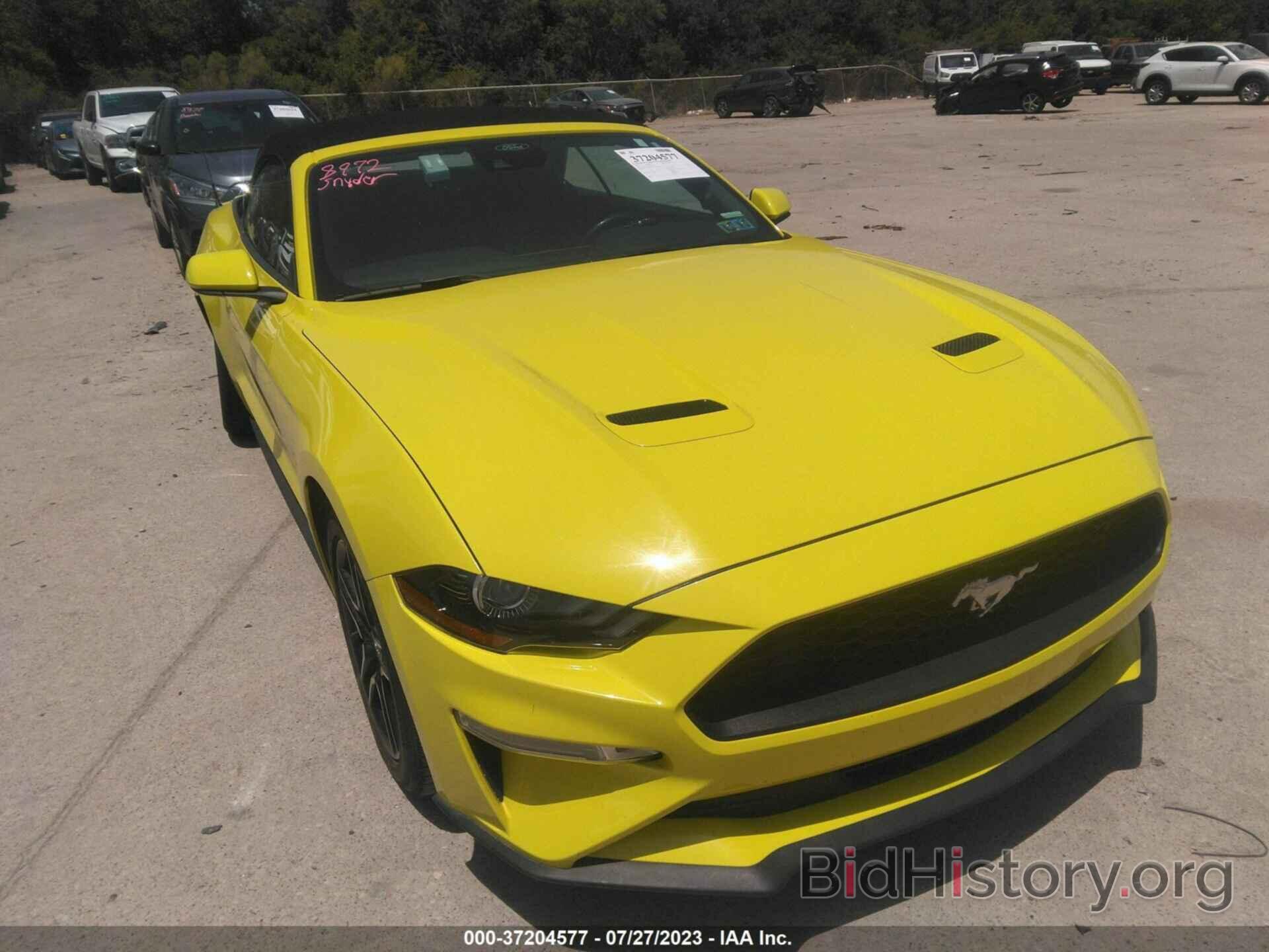 Photo 1FATP8UH7M5116737 - FORD MUSTANG 2021
