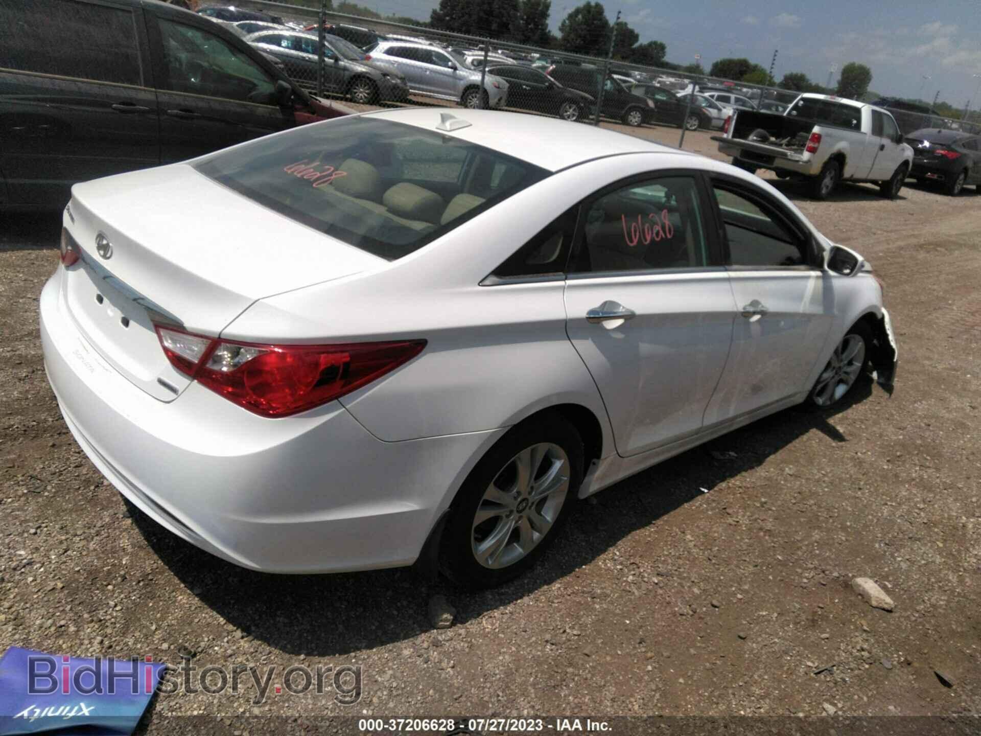 2013 HYUNDAI SONATA - VIN: 5NPEC4AC8DH693065 - Фото 4