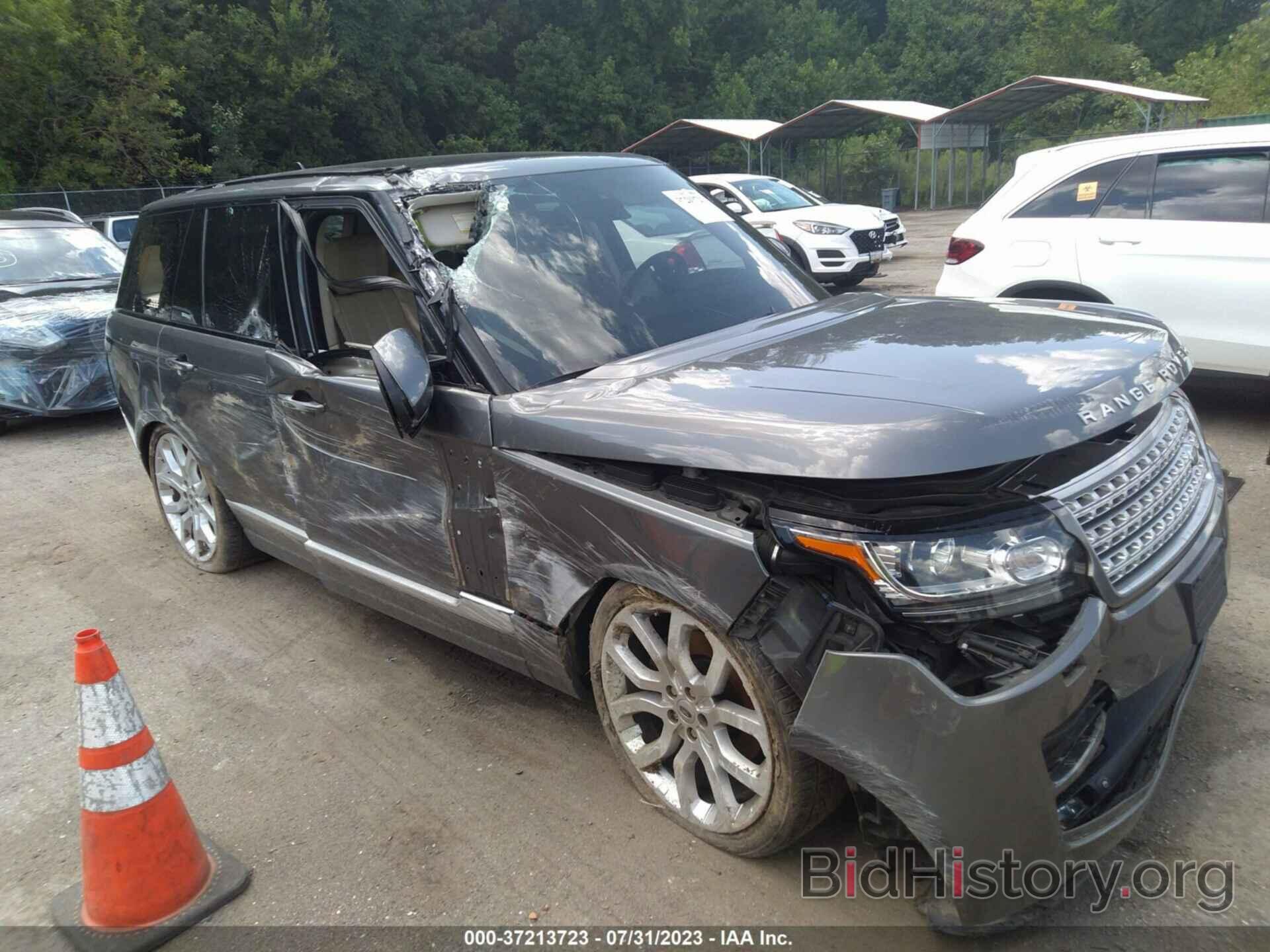 Photo SALGS2VF7FA213914 - LAND ROVER RANGE ROVER 2015