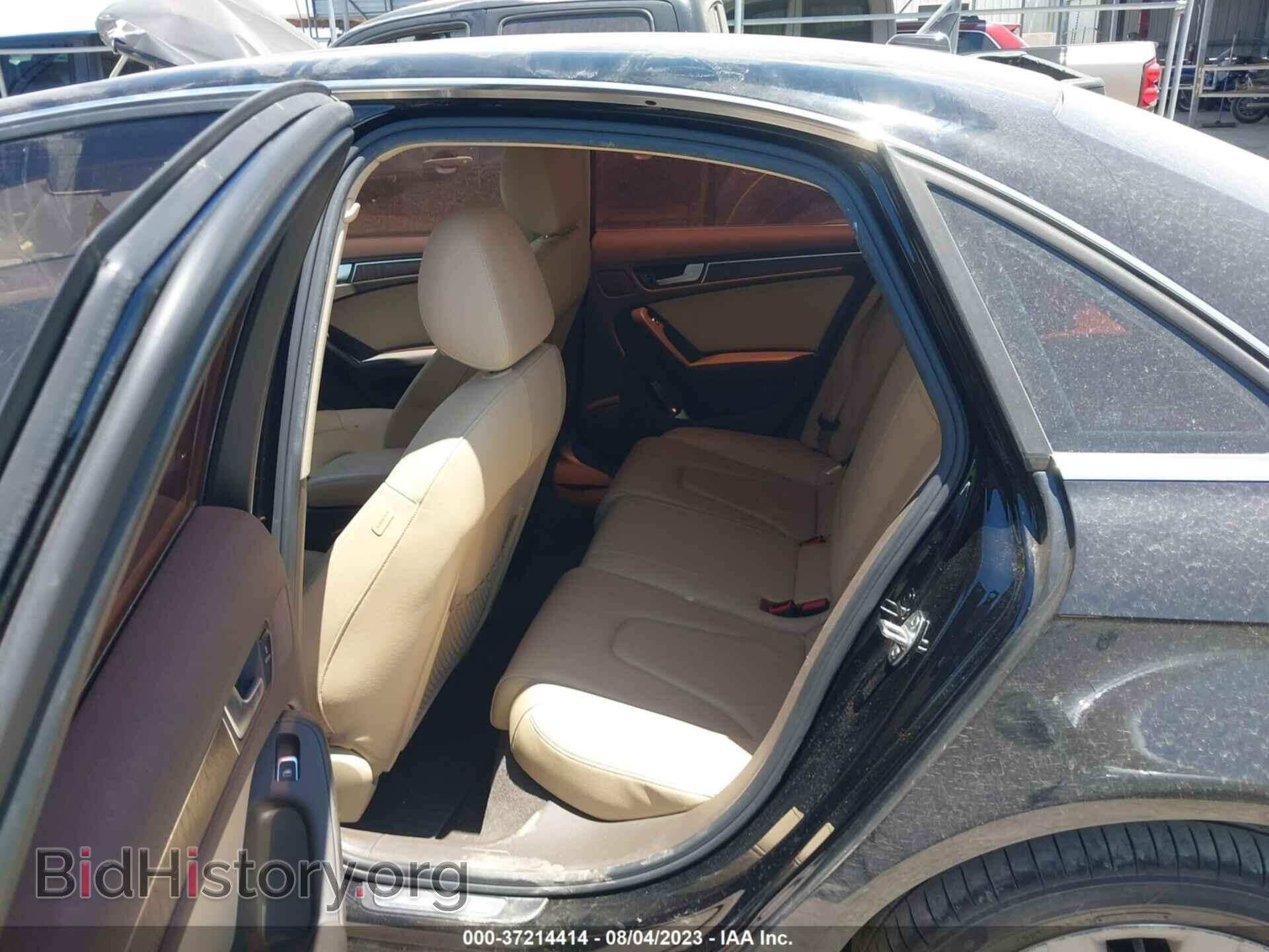 2013 AUDI A4 - VIN: WAUAFAFL2DA162946 - Photo 8