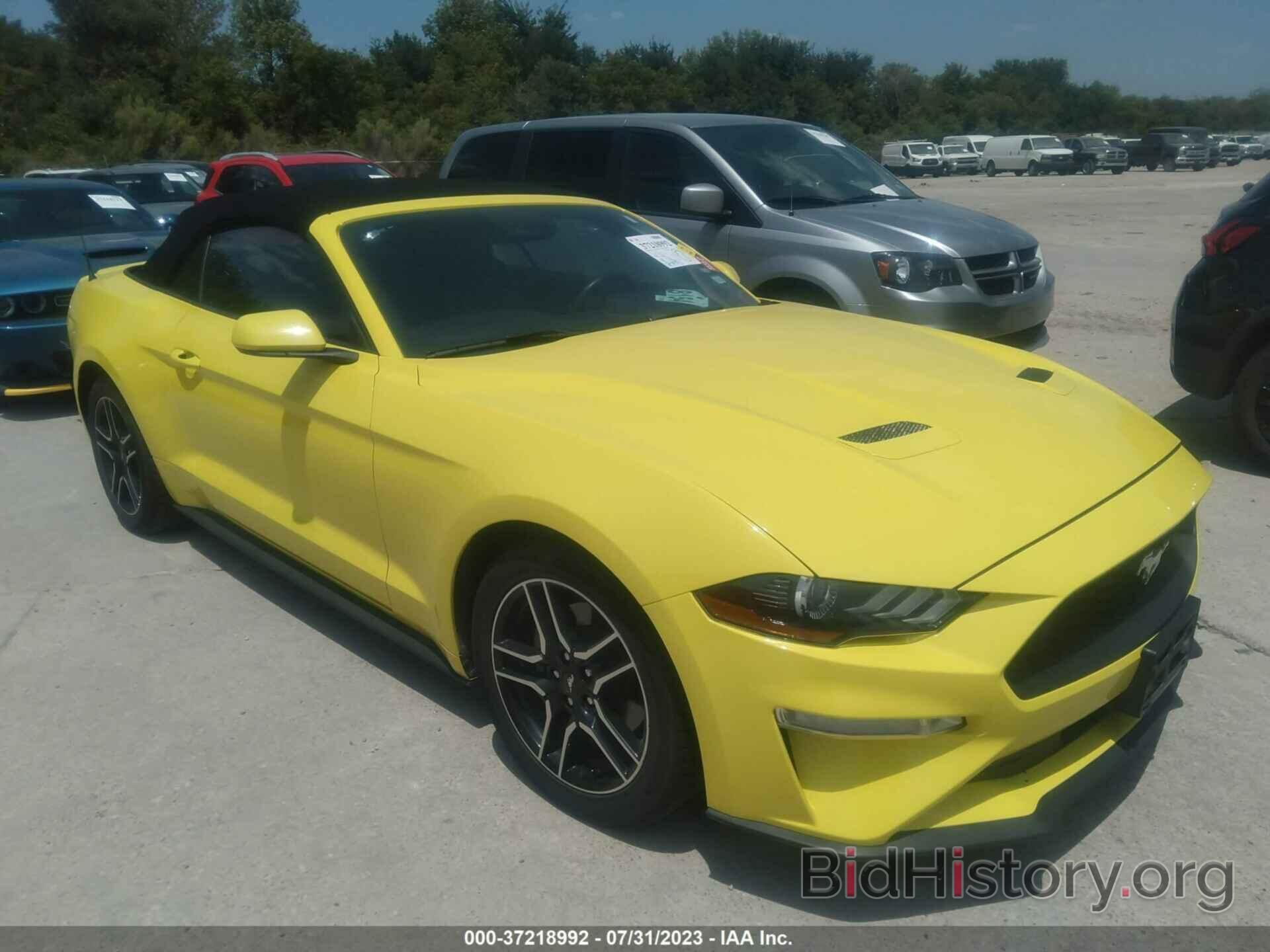 Photo 1FATP8UH6M5108676 - FORD MUSTANG 2021