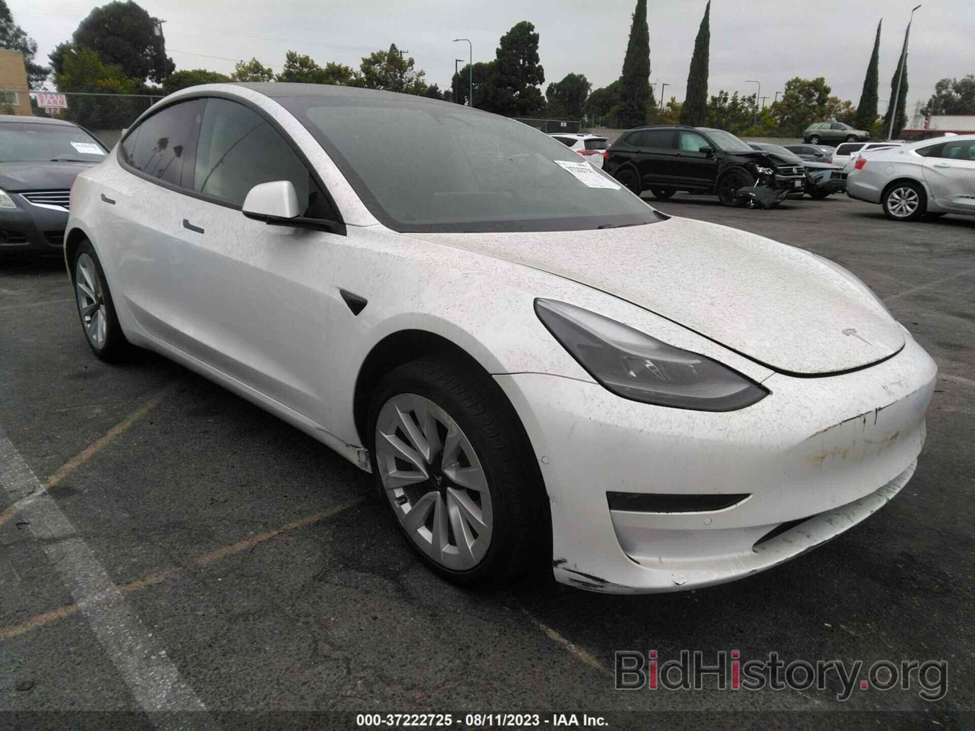 Photo 5YJ3E1EA9MF982673 - TESLA MODEL 3 2021