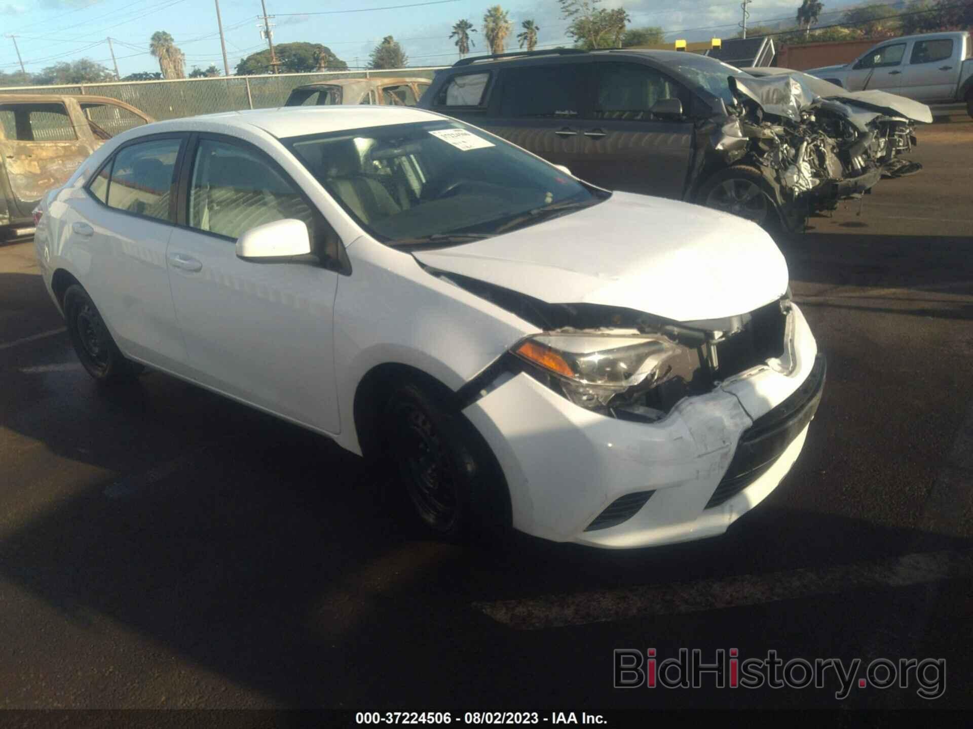 Toyota Corolla 2015 белая