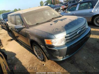2010 Ford FLEX SEL, голубой — VIN 2FMGK5CC4ABA82113, IAAI