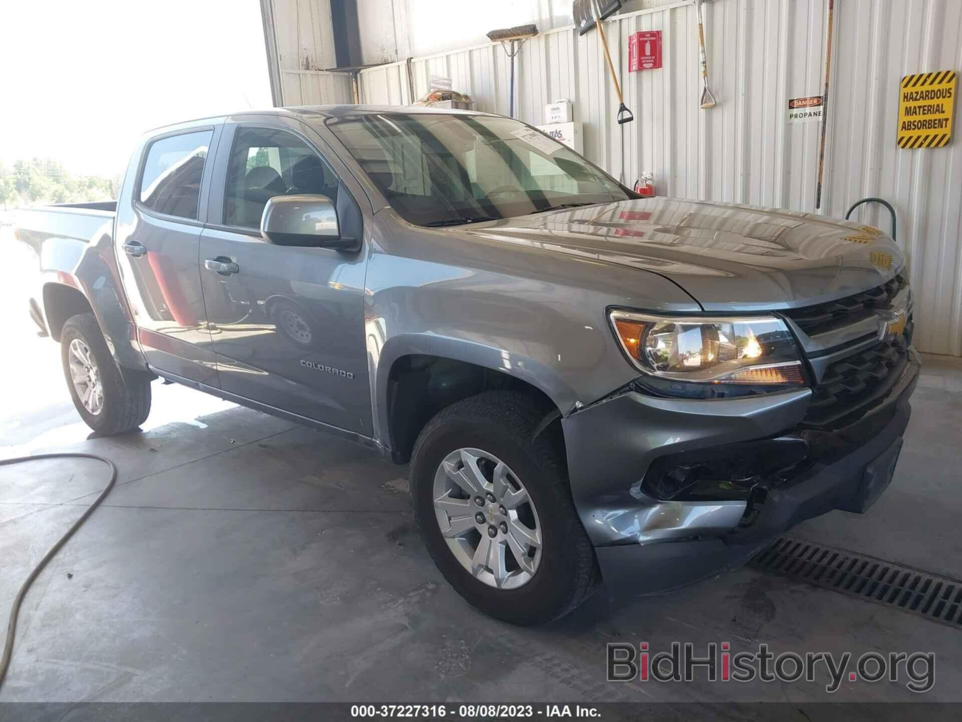 Фотография 1GCGTCEN8M1266751 - CHEVROLET COLORADO 2021