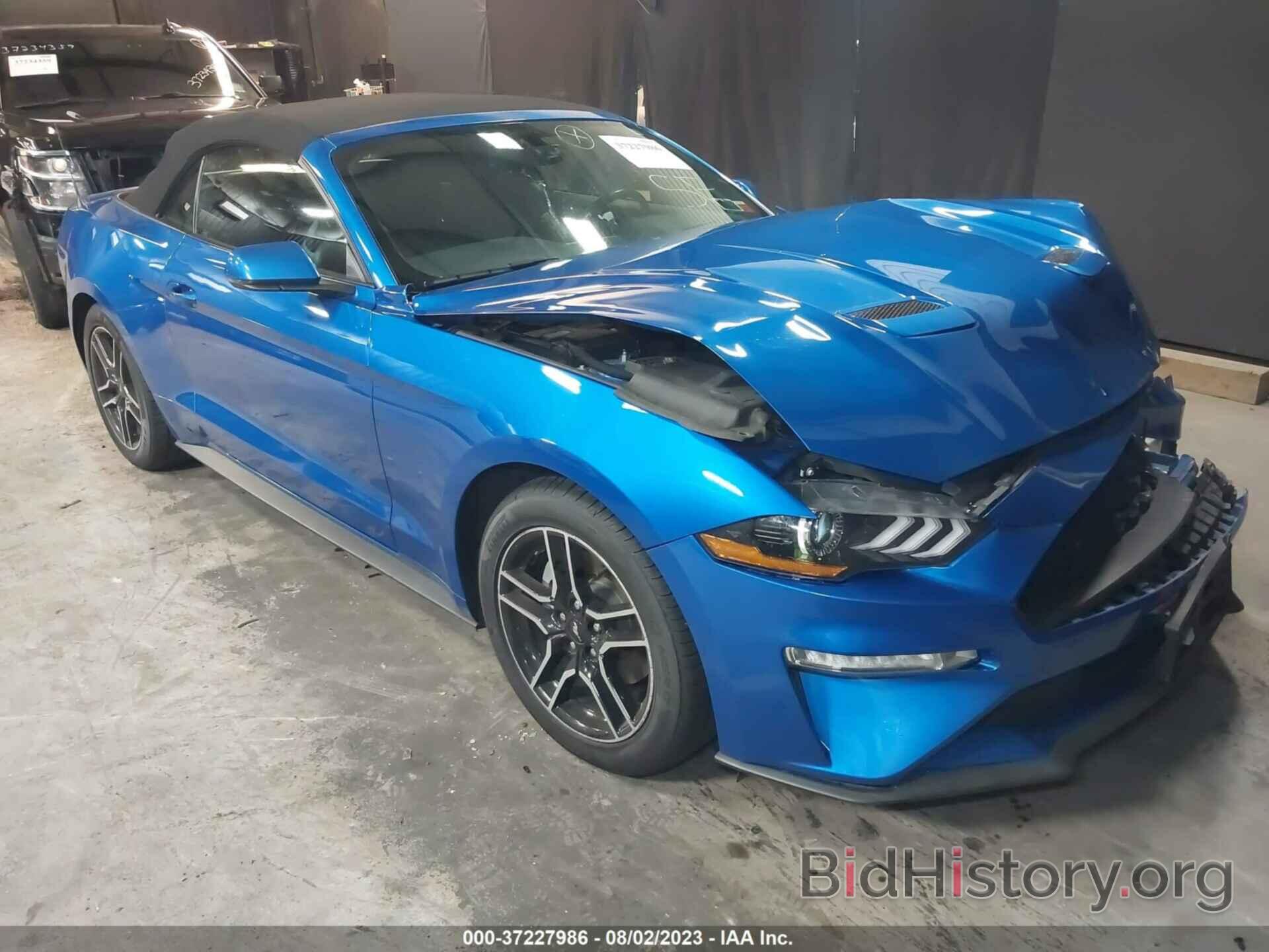 Photo 1FATP8UH4K5148994 - FORD MUSTANG 2019