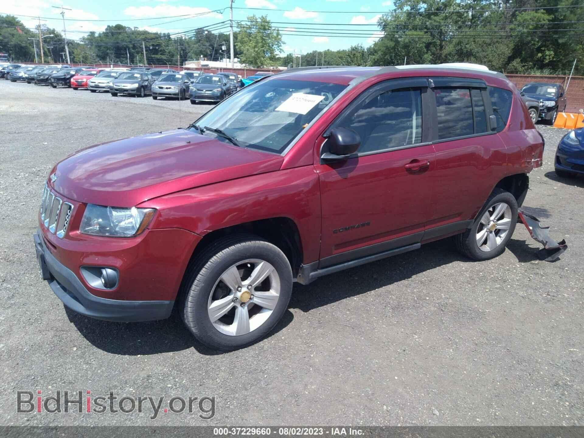 2016 JEEP COMPASS - VIN: 1C4NJCBA6GD665269 - Фото 2