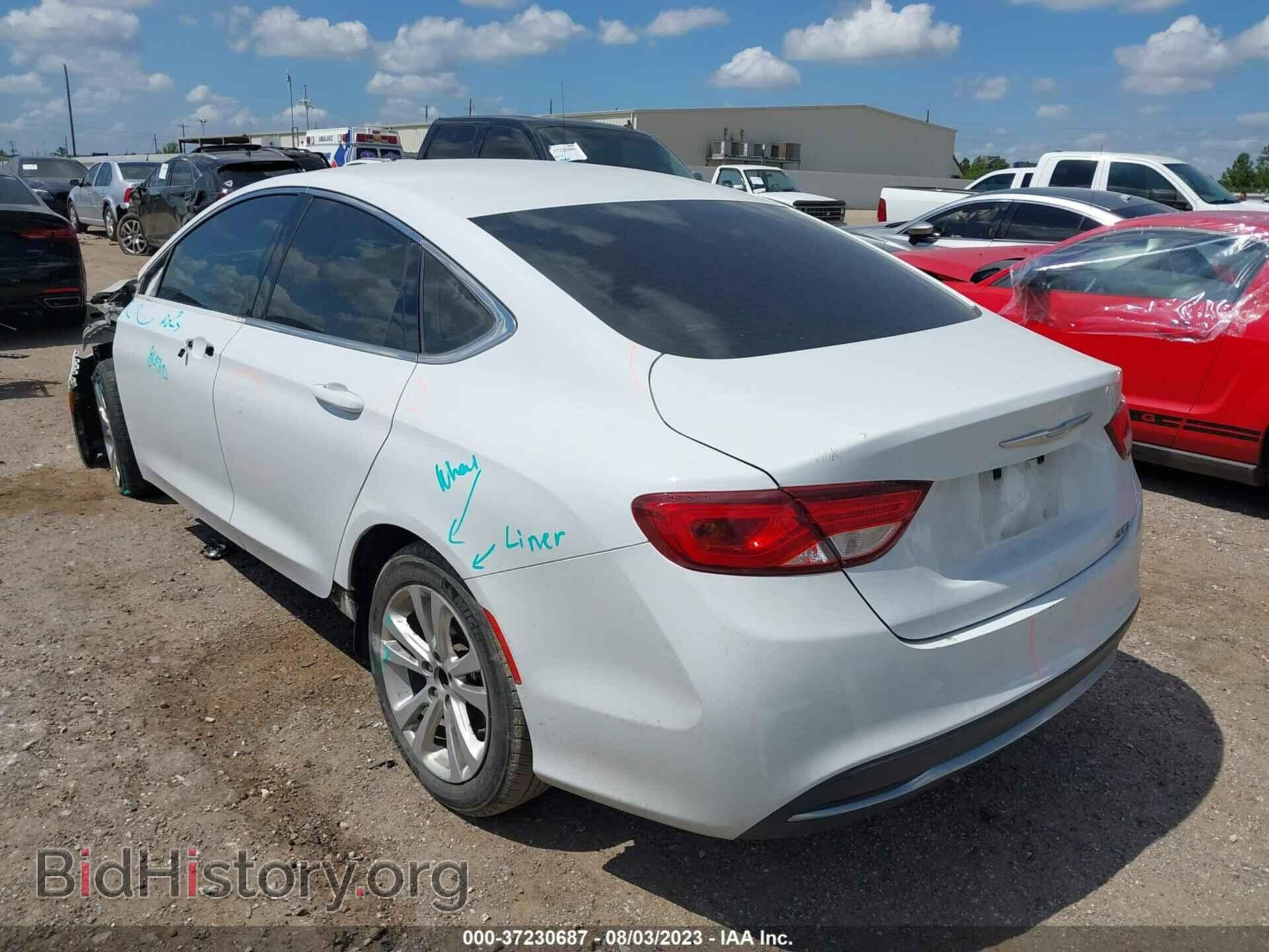 2016 CHRYSLER 200 - VIN: 1C3CCCAB6GN123714 - Фото 3