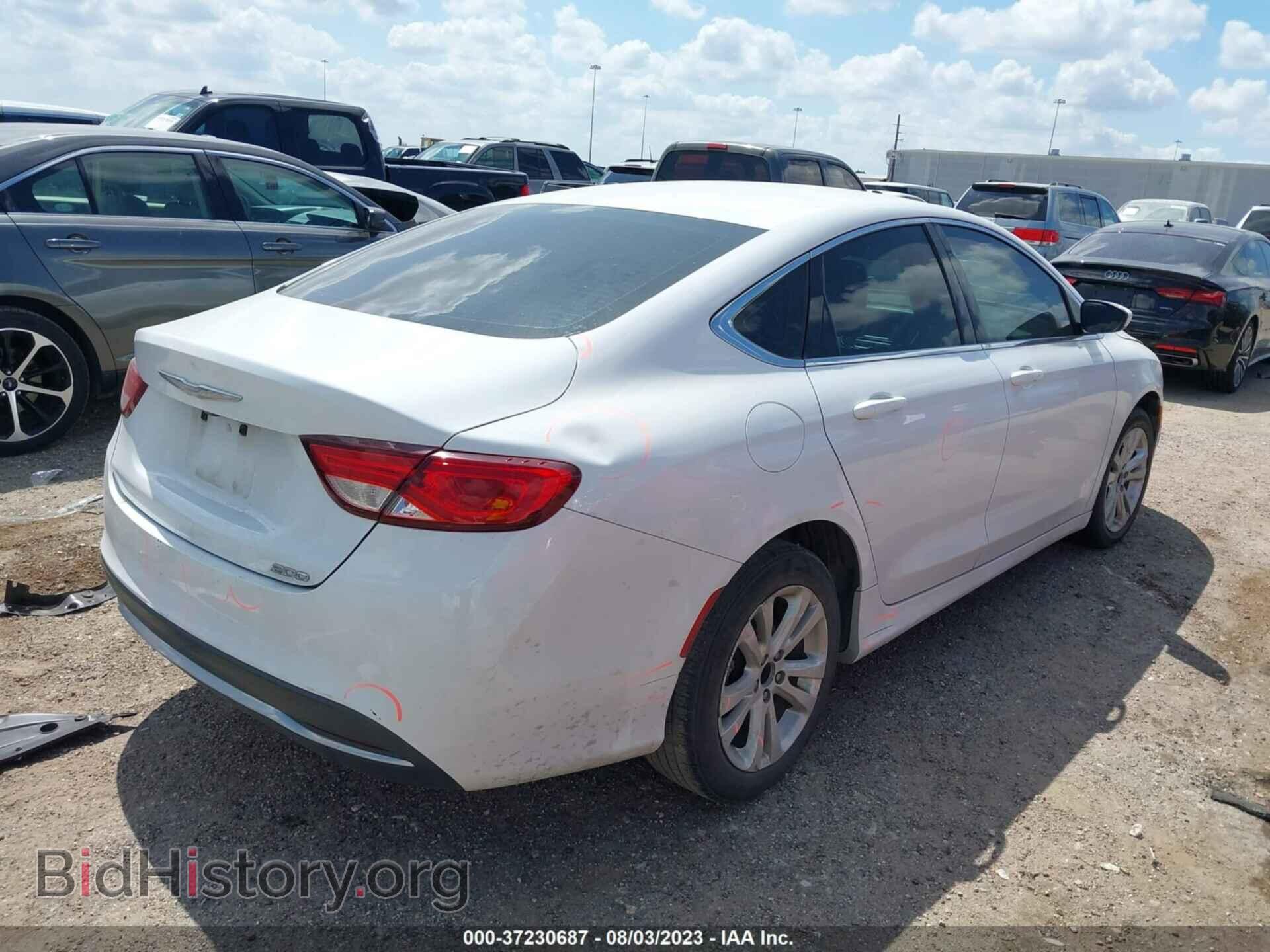 2016 CHRYSLER 200 - VIN: 1C3CCCAB6GN123714 - Фото 4