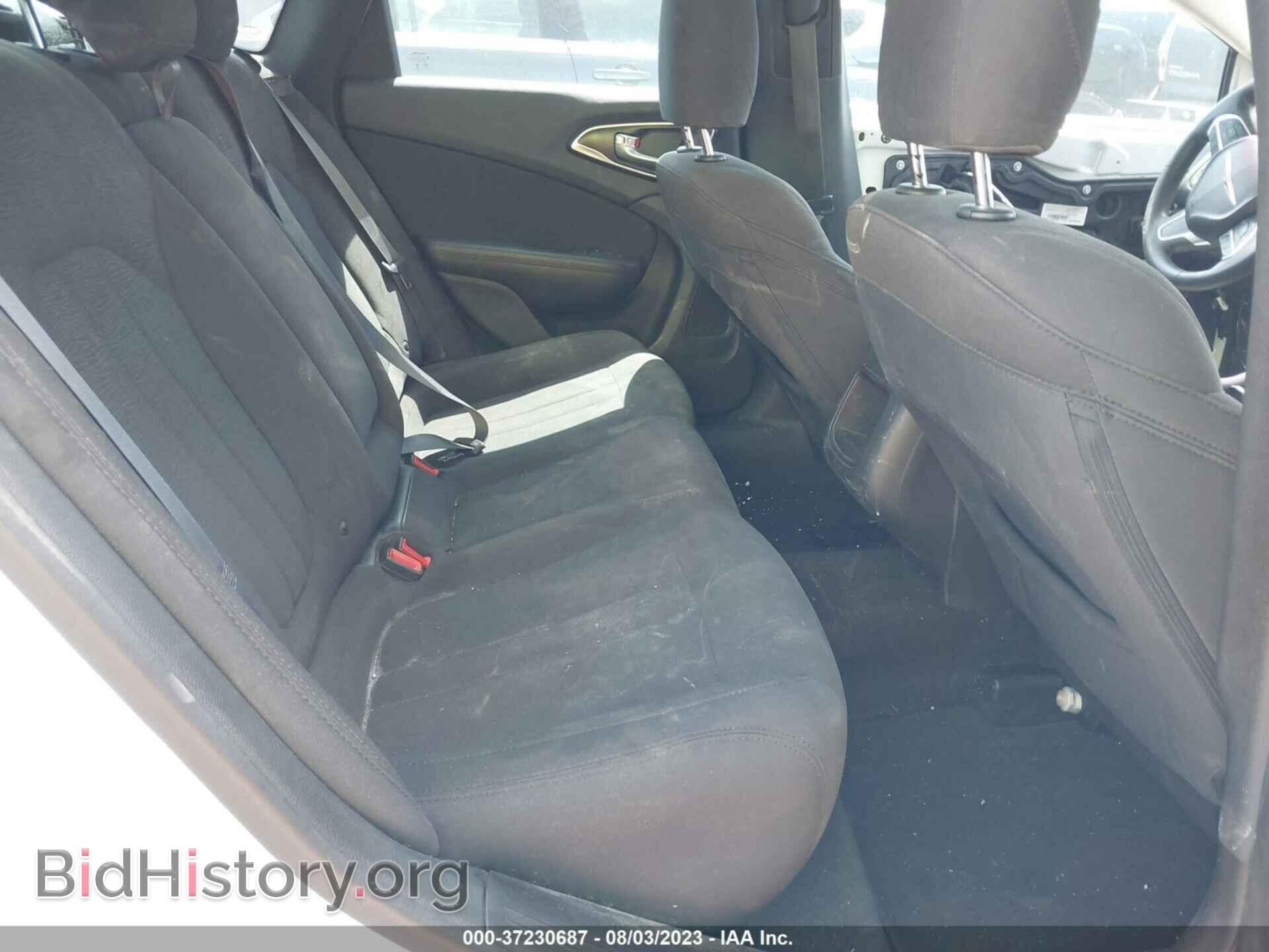 2016 CHRYSLER 200 - VIN: 1C3CCCAB6GN123714 - Фото 8