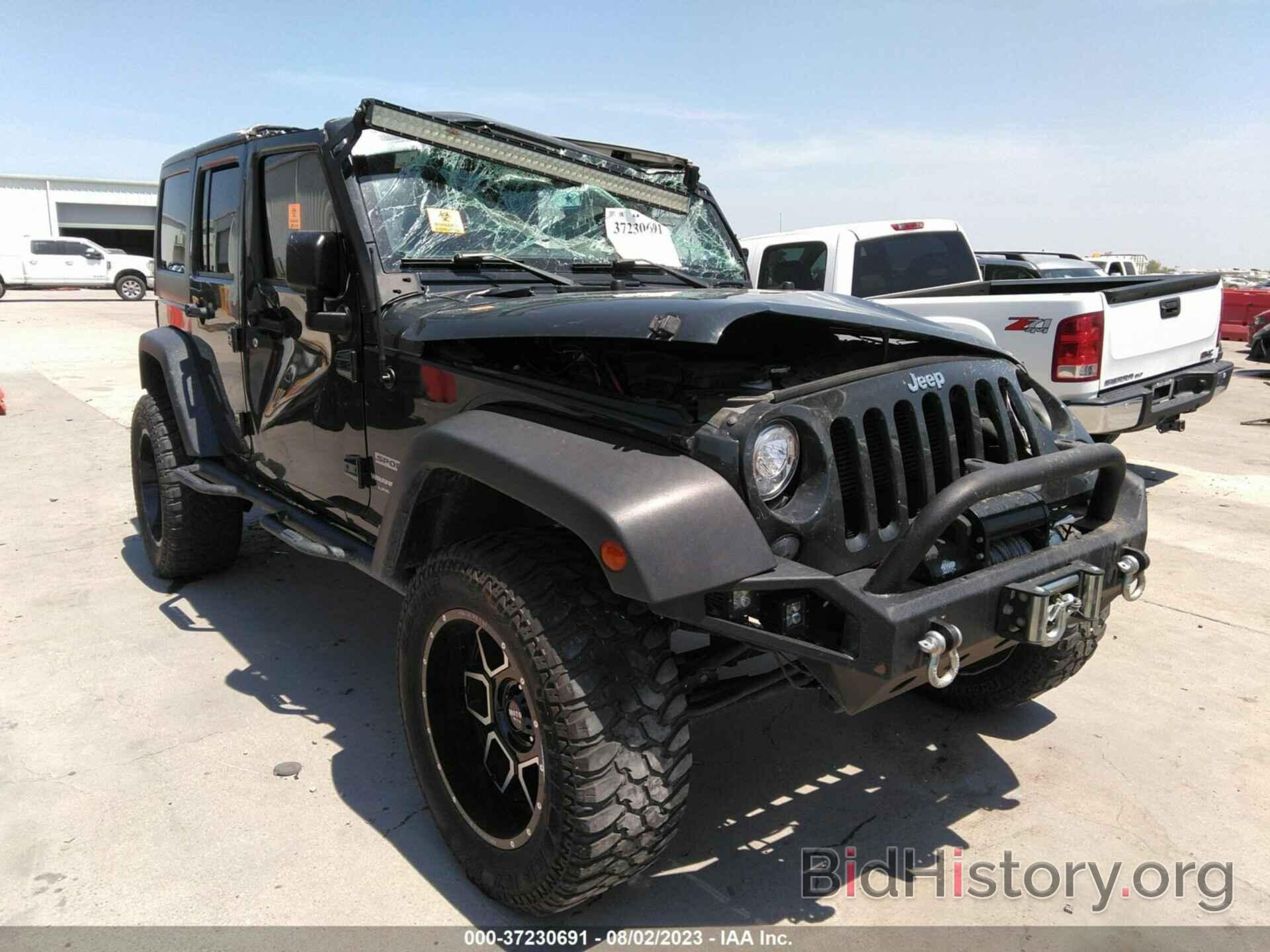 Photo 1C4BJWDG2JL816210 - JEEP WRANGLER JK UNLIMITED 2018