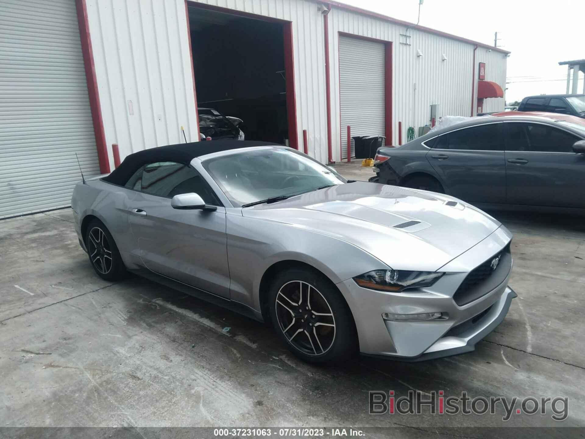 Photo 1FATP8UH1L5147383 - FORD MUSTANG 2020