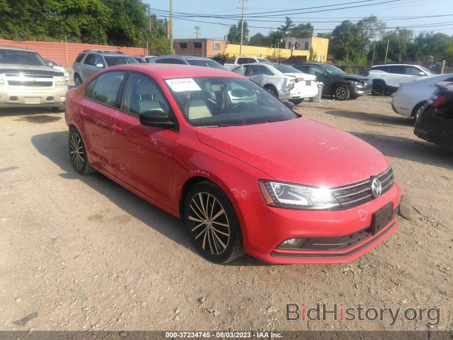 Photo 3VWD17AJ9GM296705 - VOLKSWAGEN JETTA SEDAN 2016