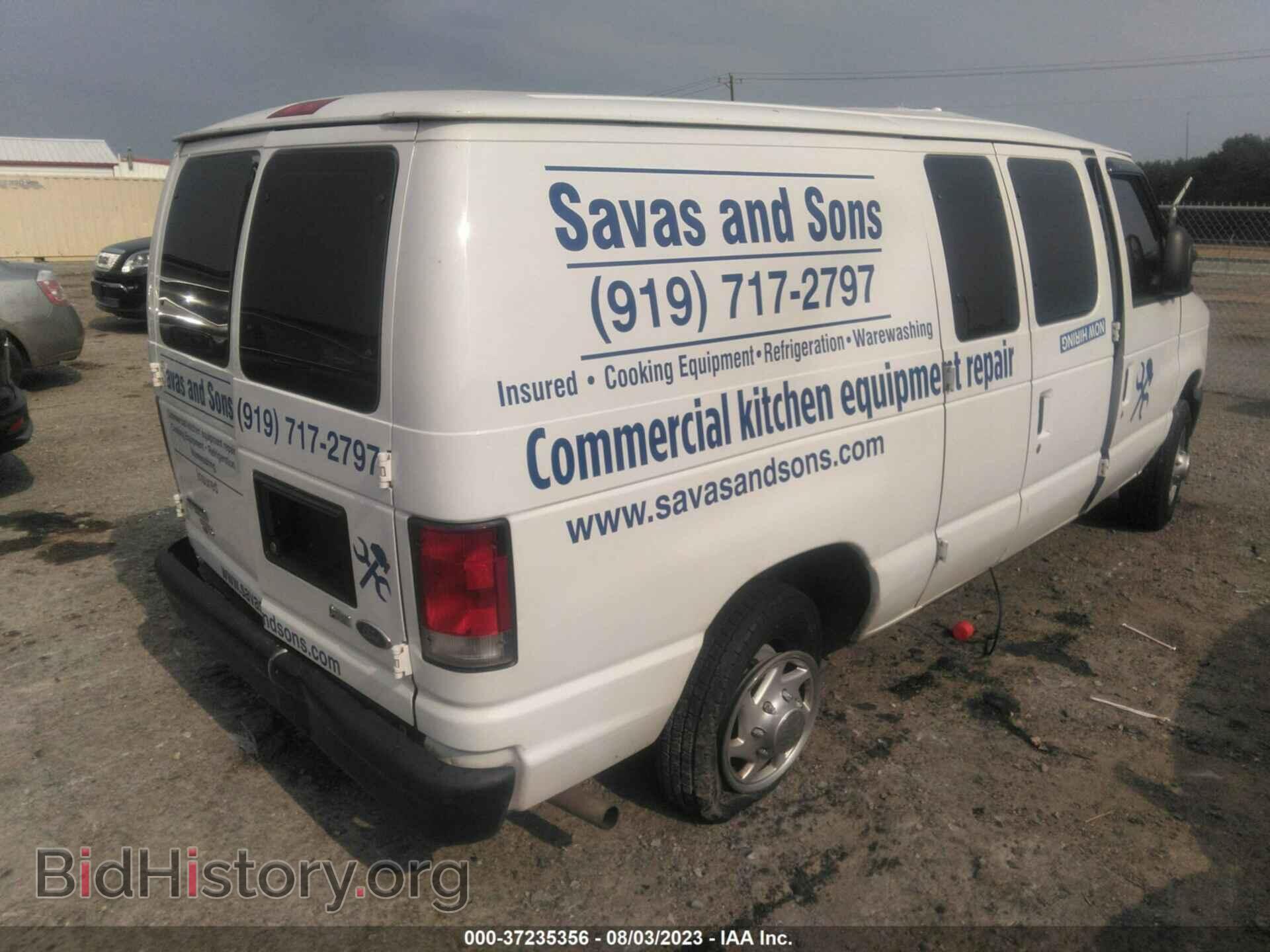 2013 FORD E-150 - VIN: 1FTNE1EW5DDB01351 - Фото 4