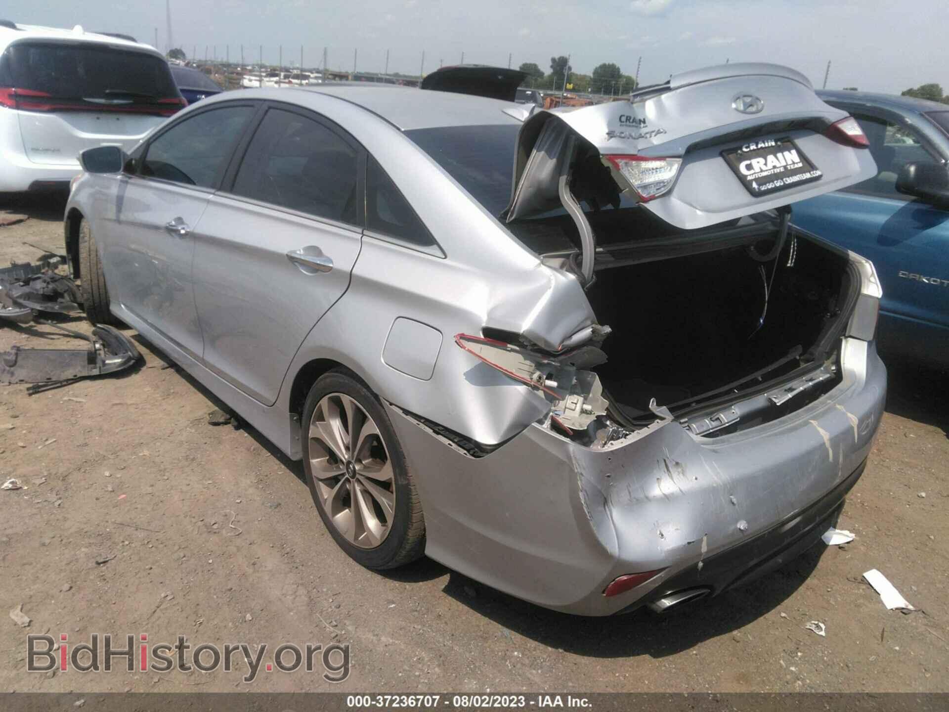 2014 HYUNDAI SONATA - VIN: 5NPEC4AC2EH838943 - Фото 3