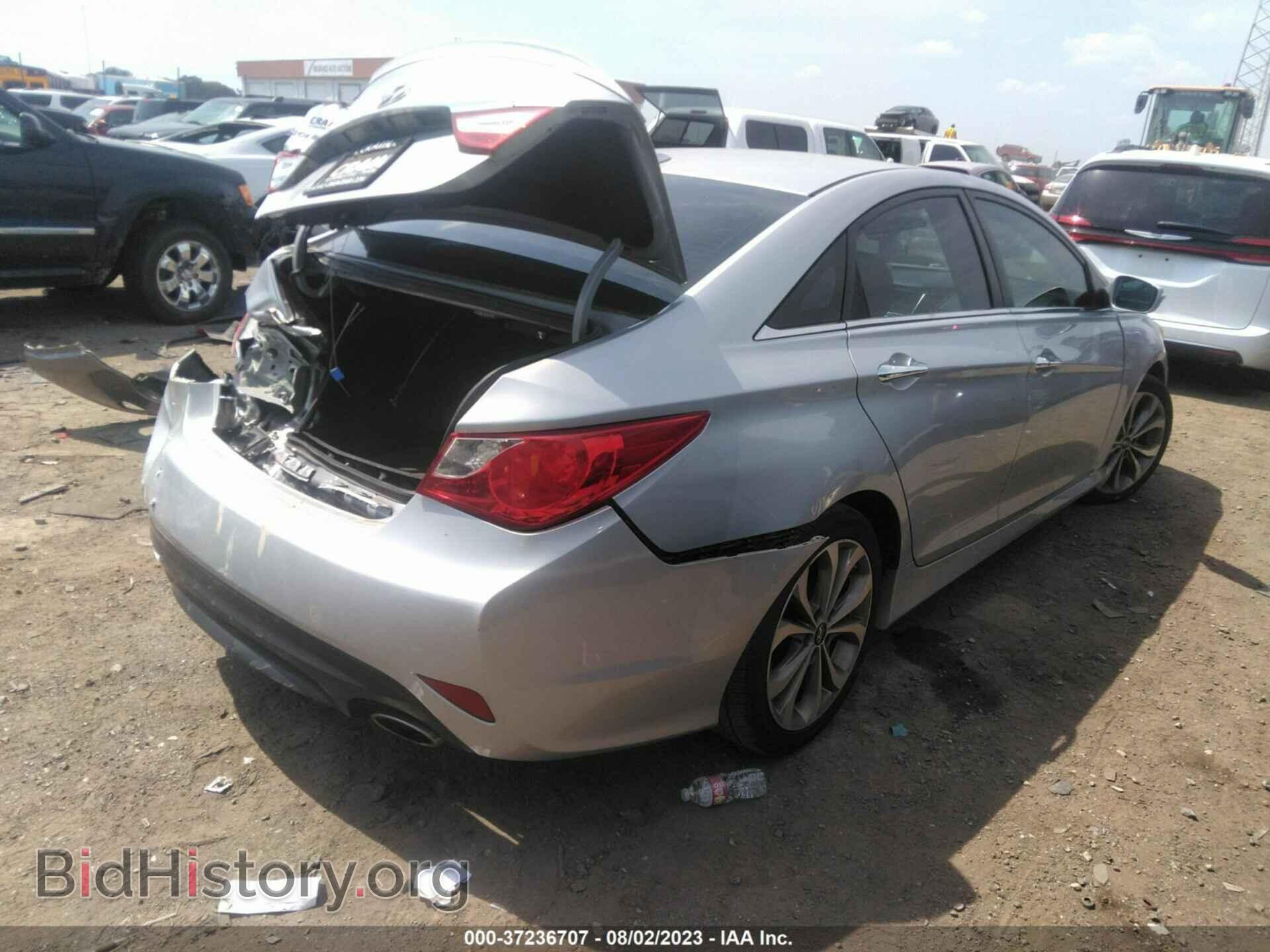2014 HYUNDAI SONATA - VIN: 5NPEC4AC2EH838943 - Фото 4