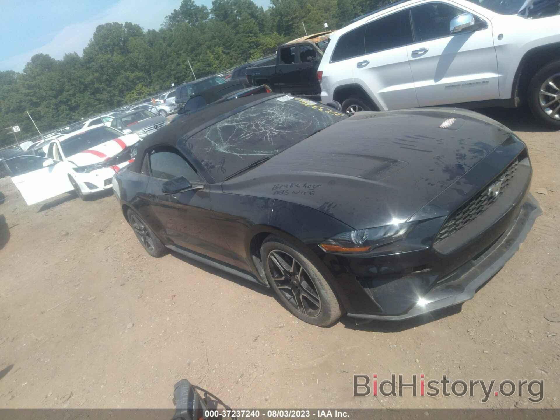Photo 1FATP8UH6K5182001 - FORD MUSTANG 2019