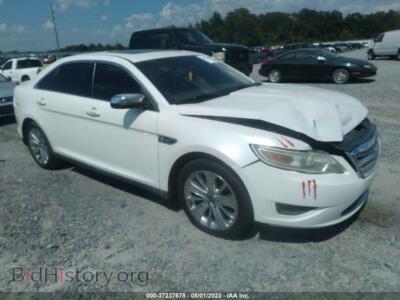 2011 Ford TAURUS LIMITED, white — VIN 1FAHP2FWXBG174048, IAAI