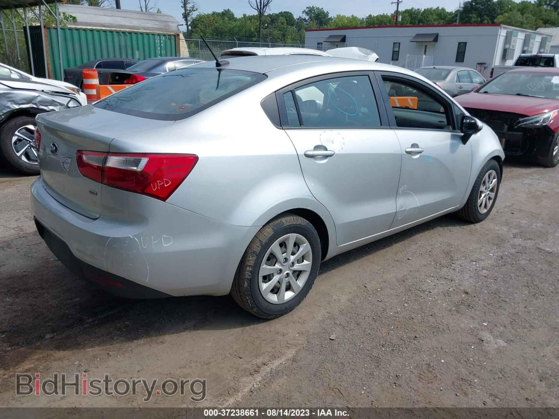 2014 KIA RIO - VIN: KNADM4A31E6408644 - Фото 4