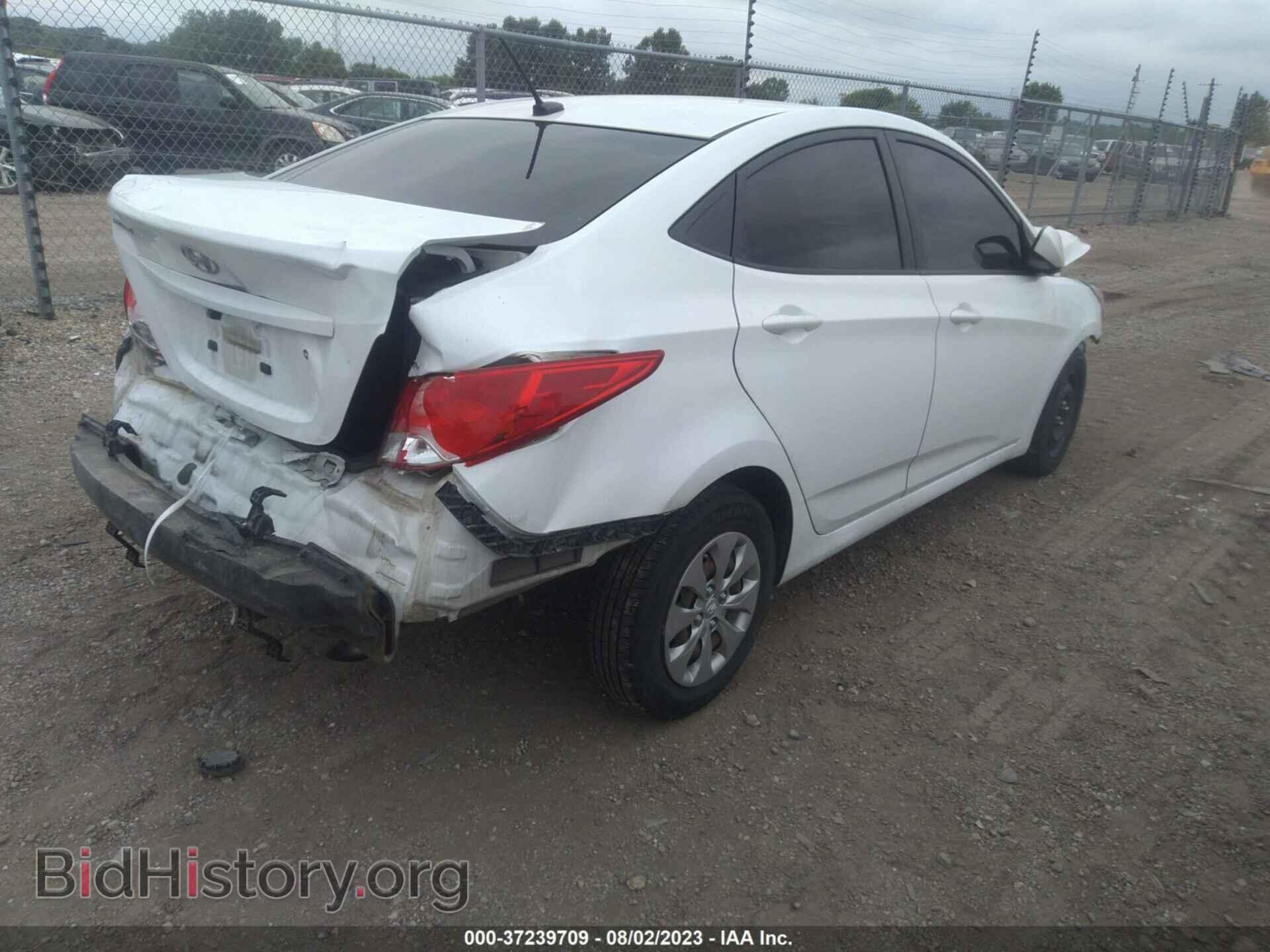 2017 HYUNDAI ACCENT - VIN: KMHCT4AEXHU276921 - Фото 4