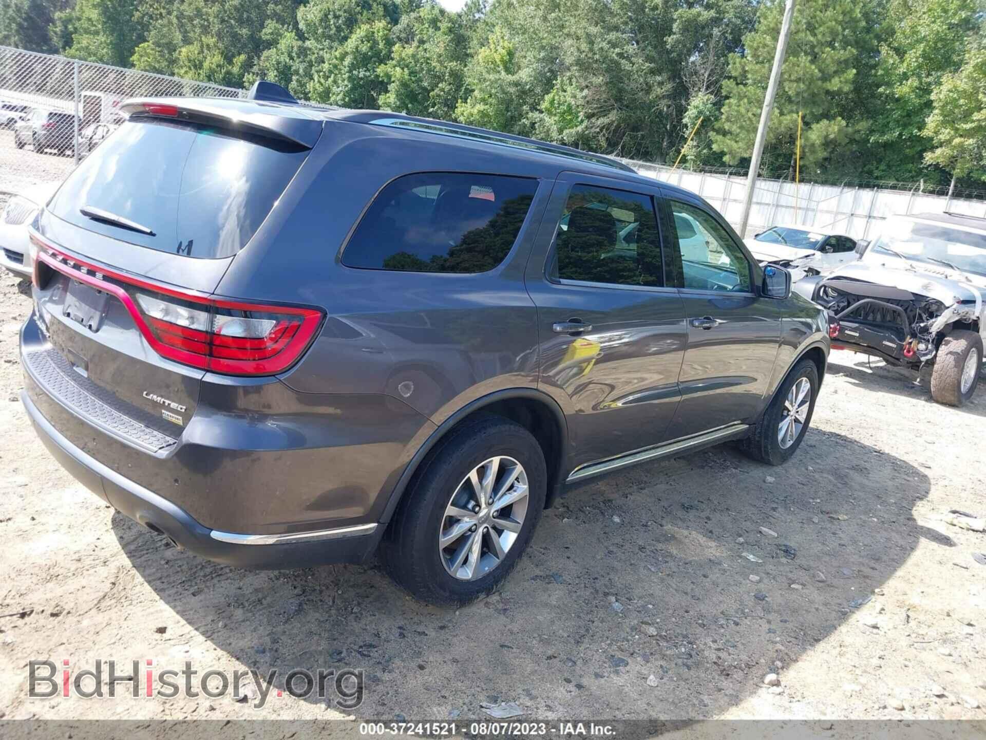 2014 DODGE DURANGO - VIN: 1C4RDHDG5EC449780 - Photo 4