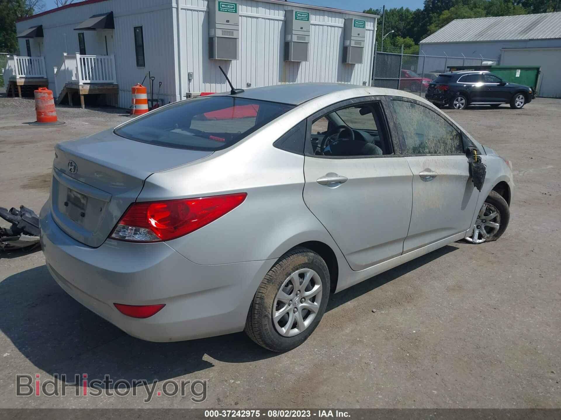 2013 HYUNDAI ACCENT - VIN: KMHCT4AE1DU438865 - Фото 4